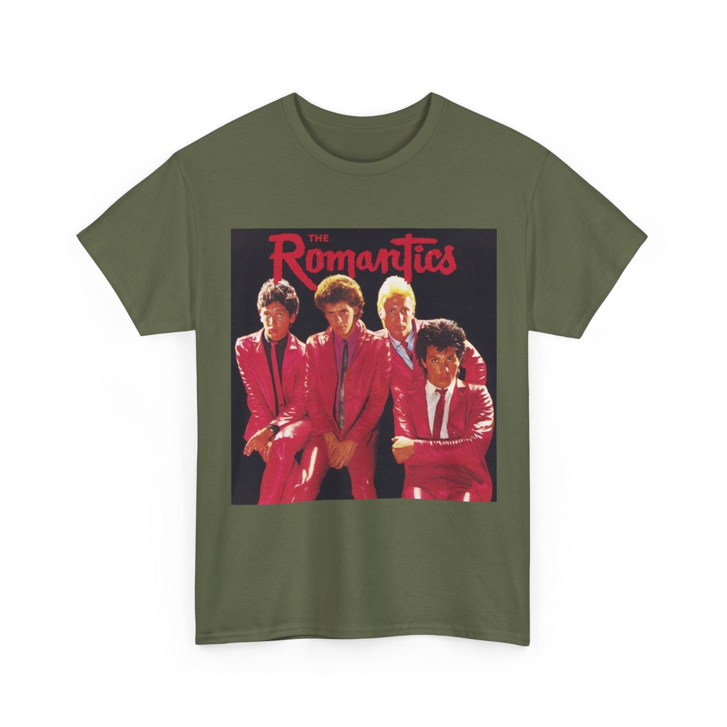 The Romantics Tshirt Vintage Band Poster Retro Unisex Heavy Cotton Tee