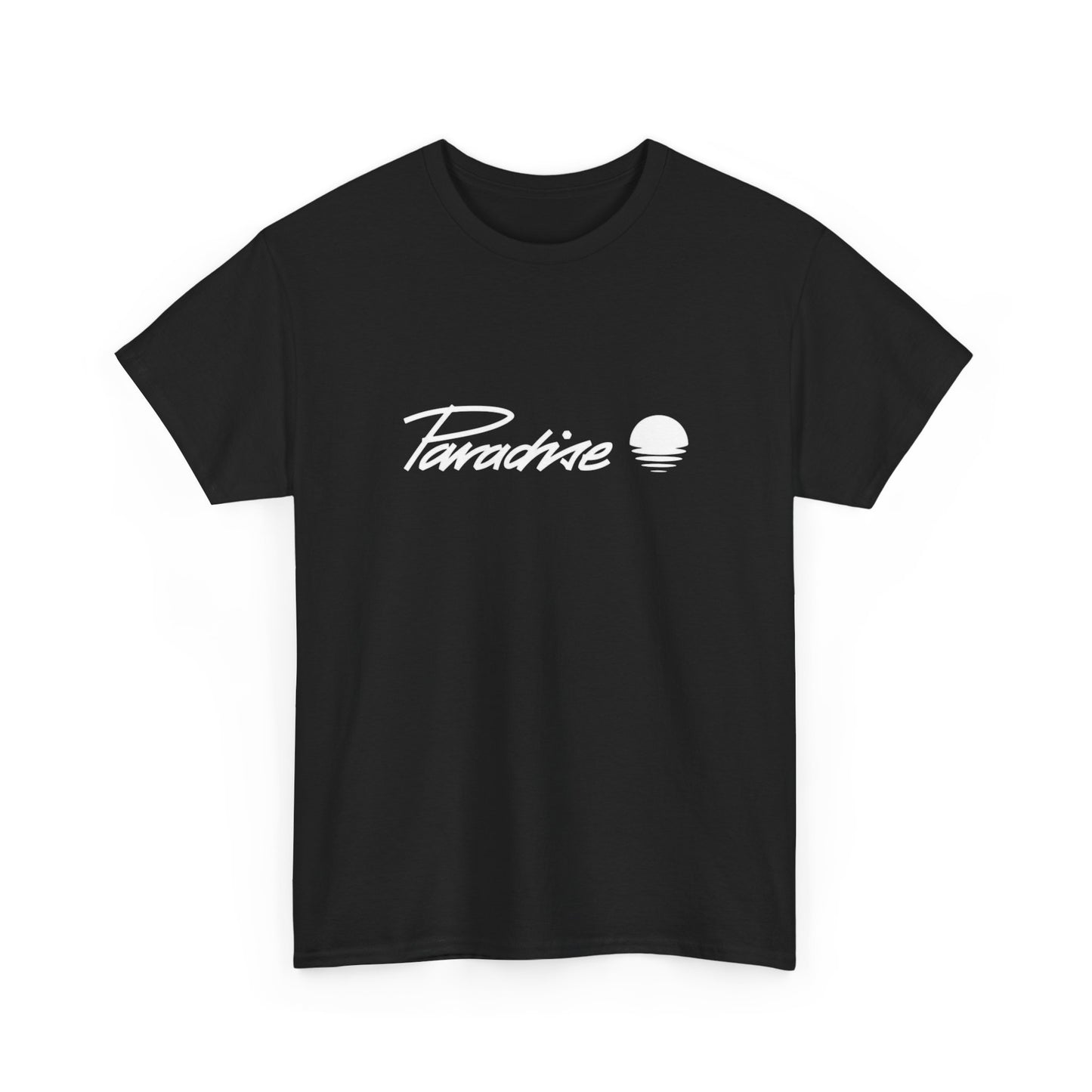Paradise Sunset Graphic T Shirt NEW Adult Unisex Heavy Cotton Tee