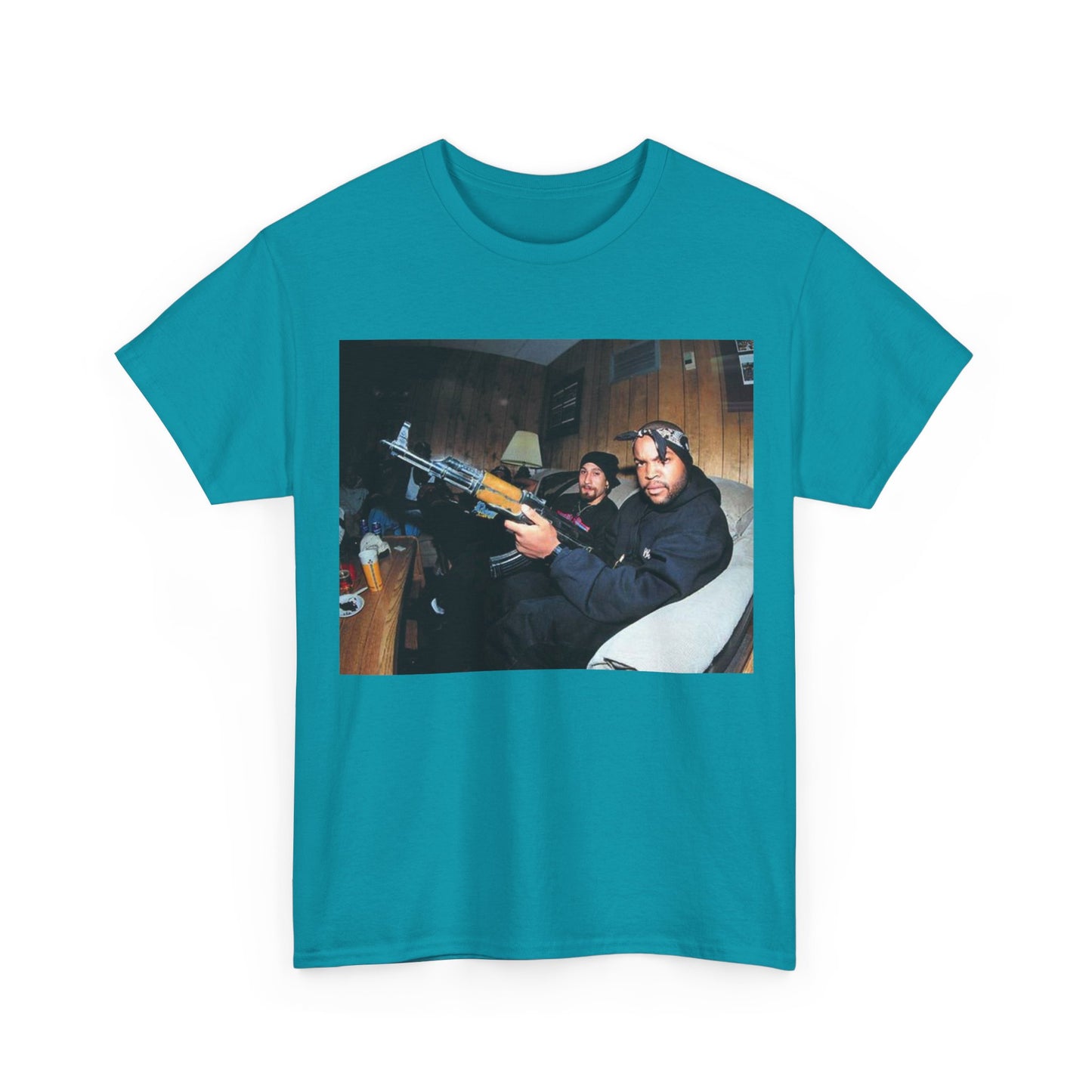Ice cube T-shirt vintage 90s NWA California retro meme Unisex Heavy Cotton Tee