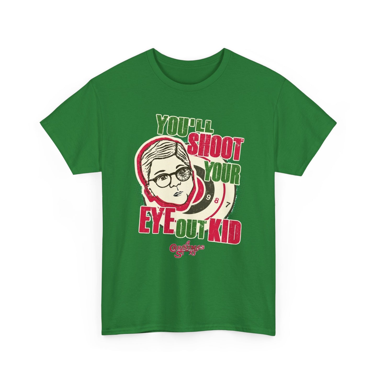 A Christmas Story Funny Retro Graphic T Shirt NEW Unisex Heavy Cotton Tee