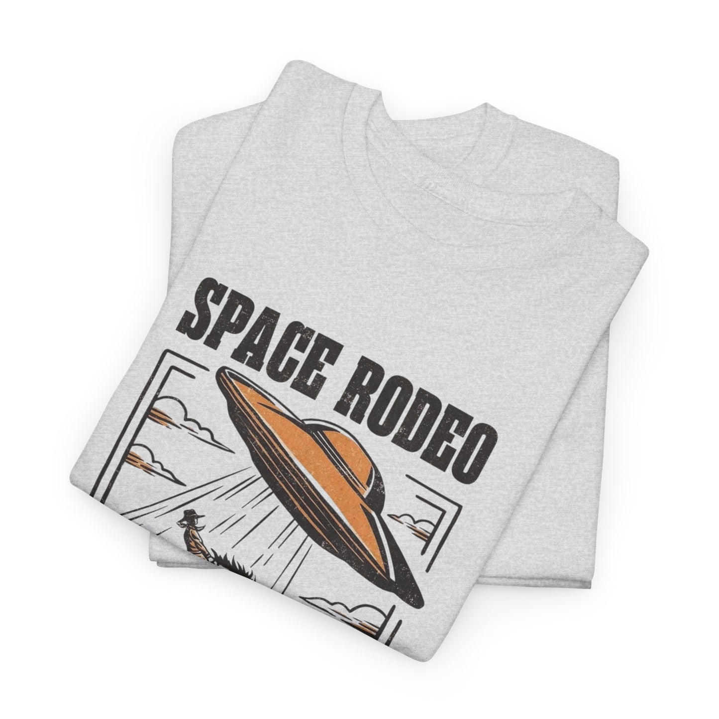 Space Rodeo Cowboy Graphic T Shirt Heavy Cotton Tee NEW ADULT UNISEX