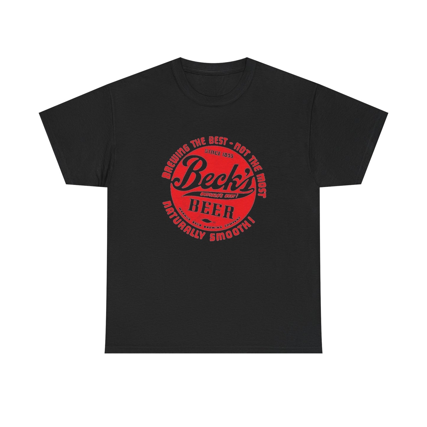 Becks Beer Retro Graphic T Shirt NEW Unisex Heavy Cotton Tee
