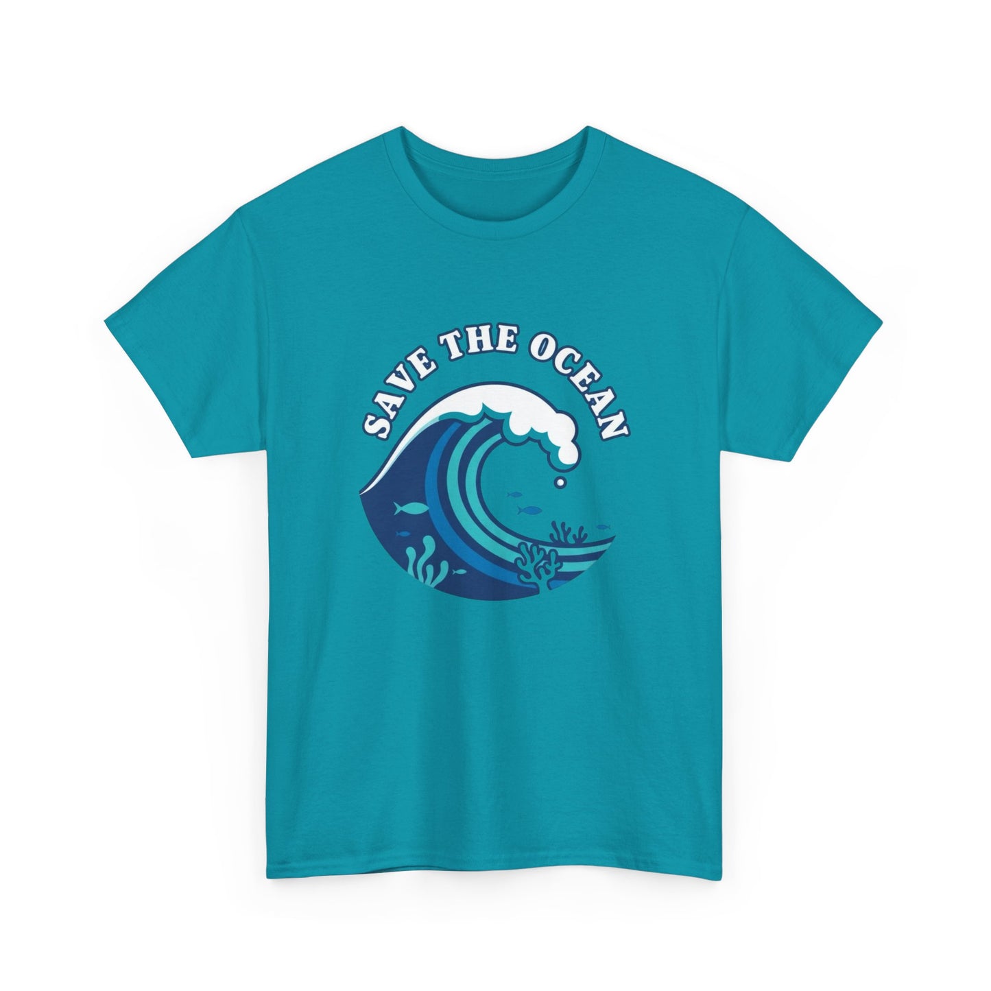 Save The Ocean Graphic T Shirt Adult NEW