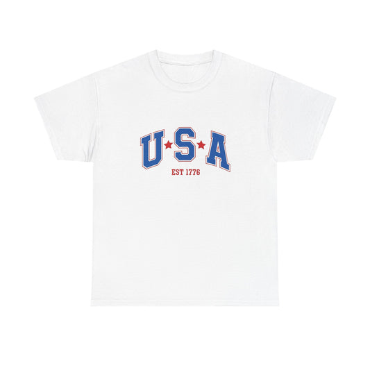 USA 1776 America Graphic T Shirt Adult New Tee