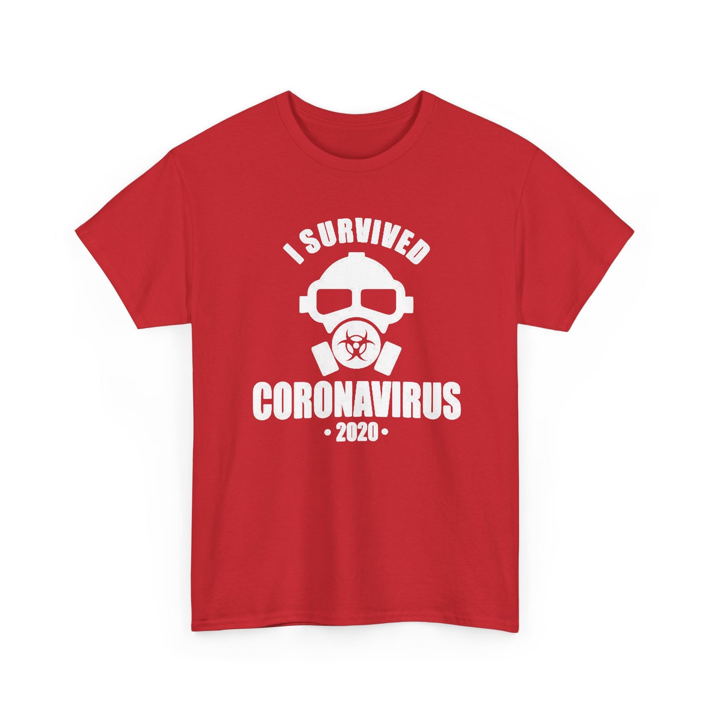 I Survived Coronavirus Funny Graphic T Shirt NEW Adult Regular Sizing Tee