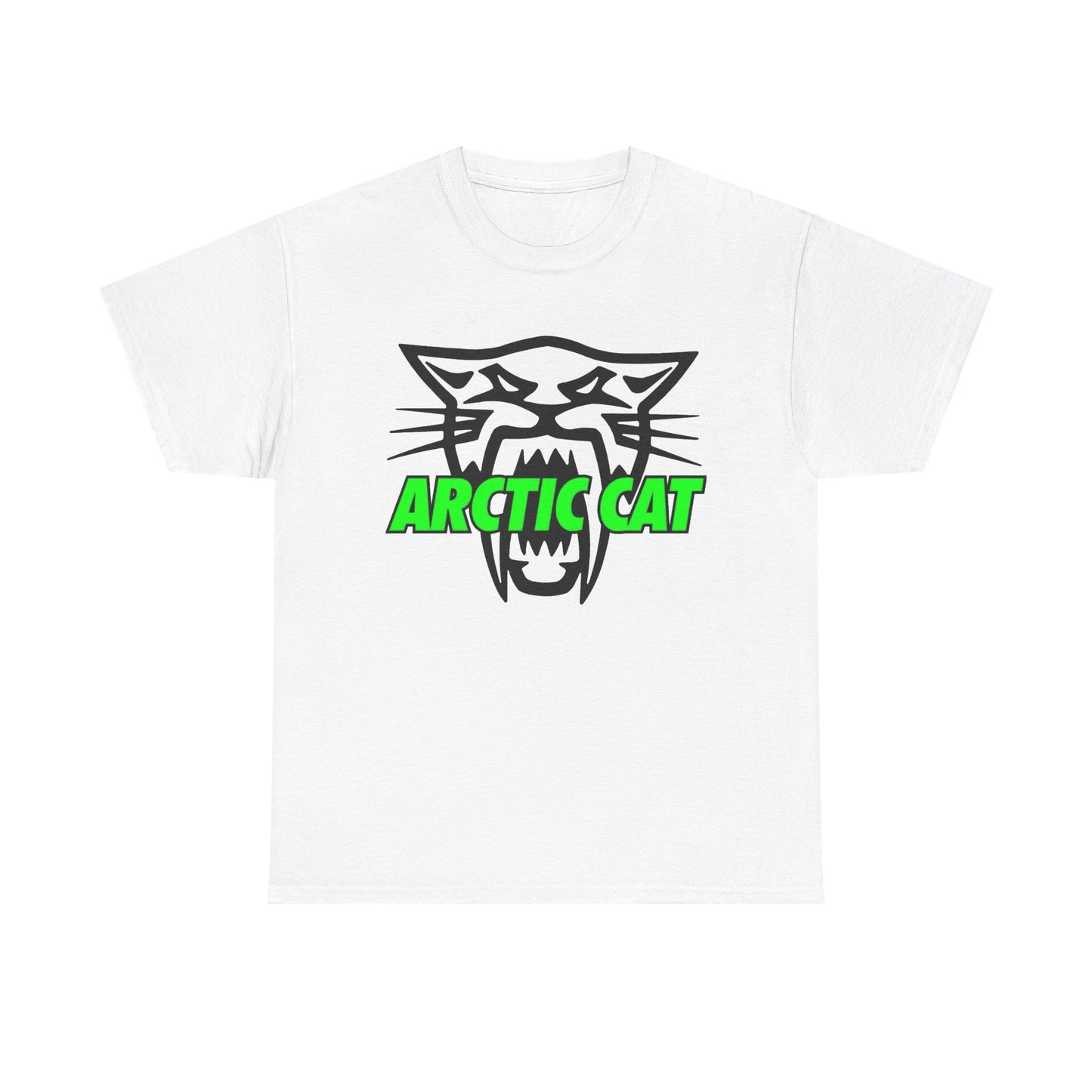 Arctic Cat Retro 90s Graphic T Shirt Unisex Heavy Cotton Tee NEW