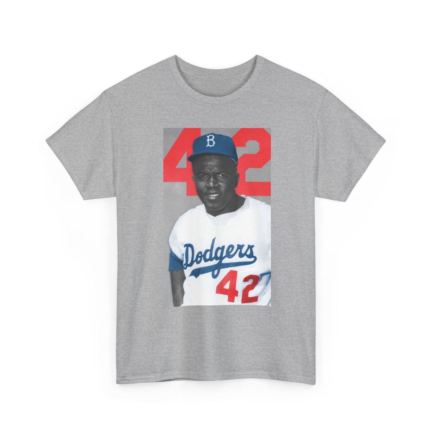 Jackie Robinson Retro 42 T Shirt BRAND NEW Apparel Unisex Graphic Tee USA