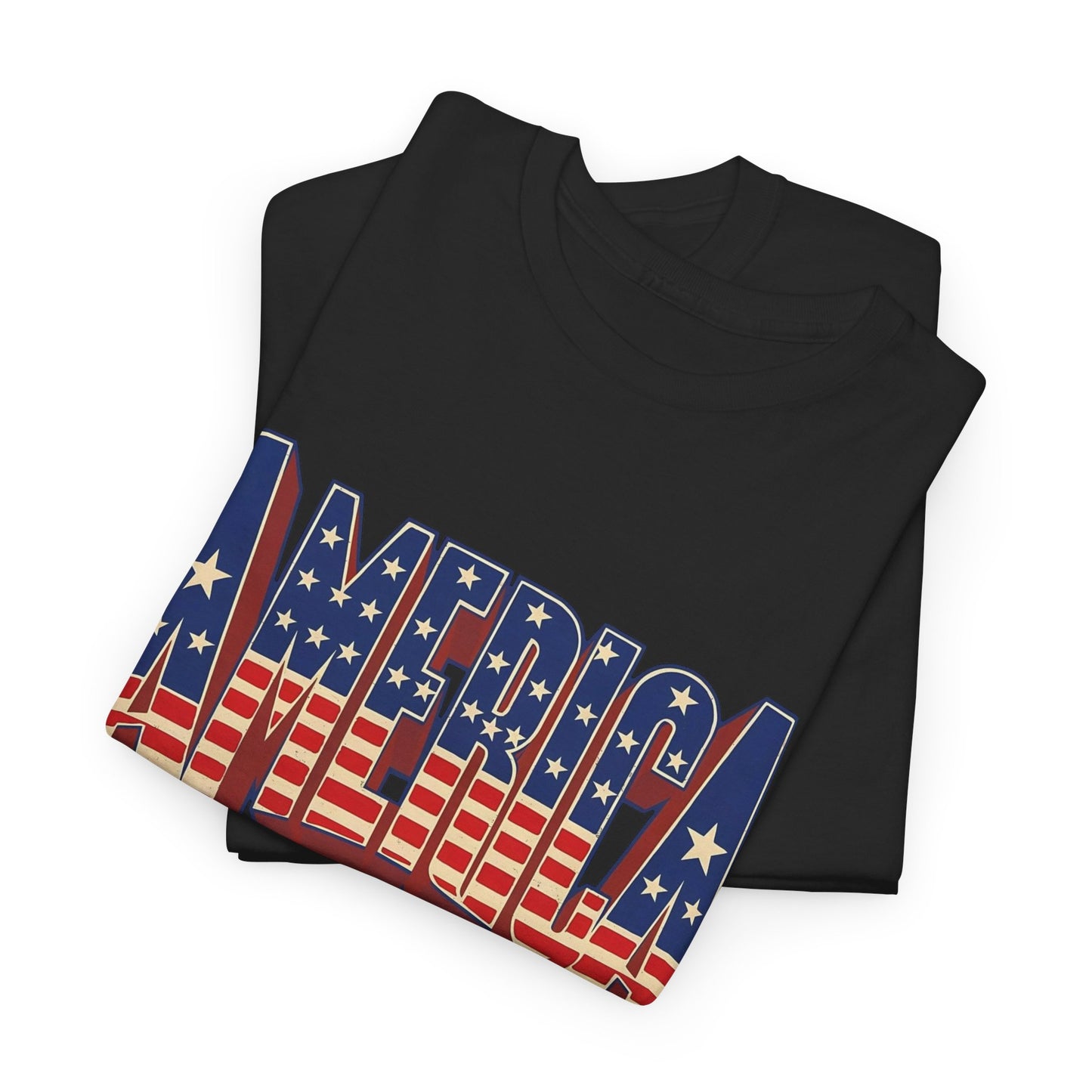 America USA Flag Graphic T Shirt Heavy Cotton Tee NEW ADULT UNISEX