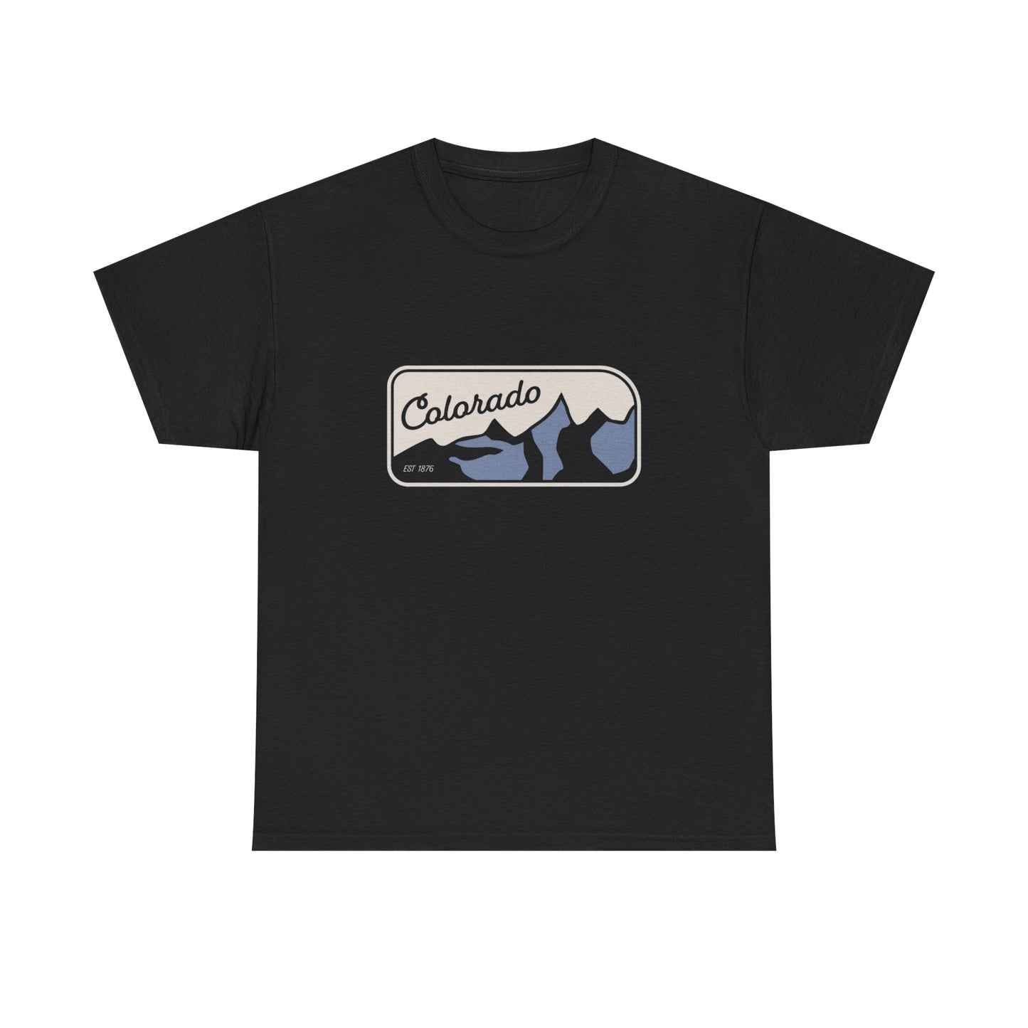 Colorado Graphic T Shirt ADULT NEW Unisex Heavy Cotton Tee