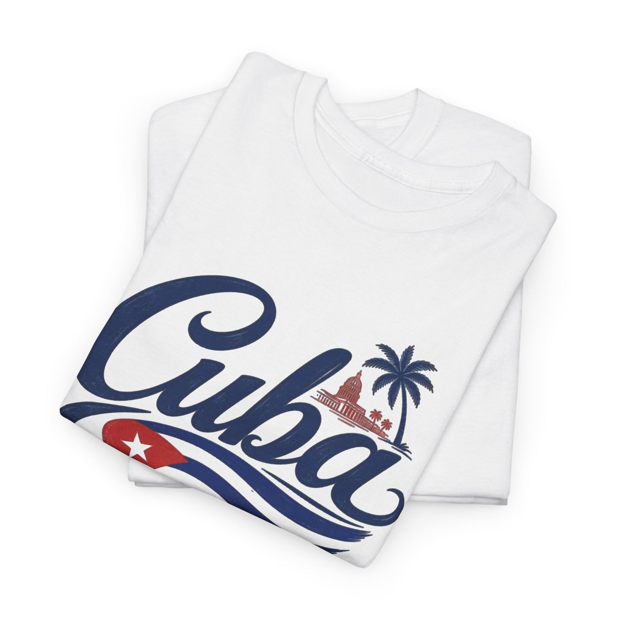 Cuba Graphic T Shirt Men's Travel Retro Classic Heavy Cotton Tee