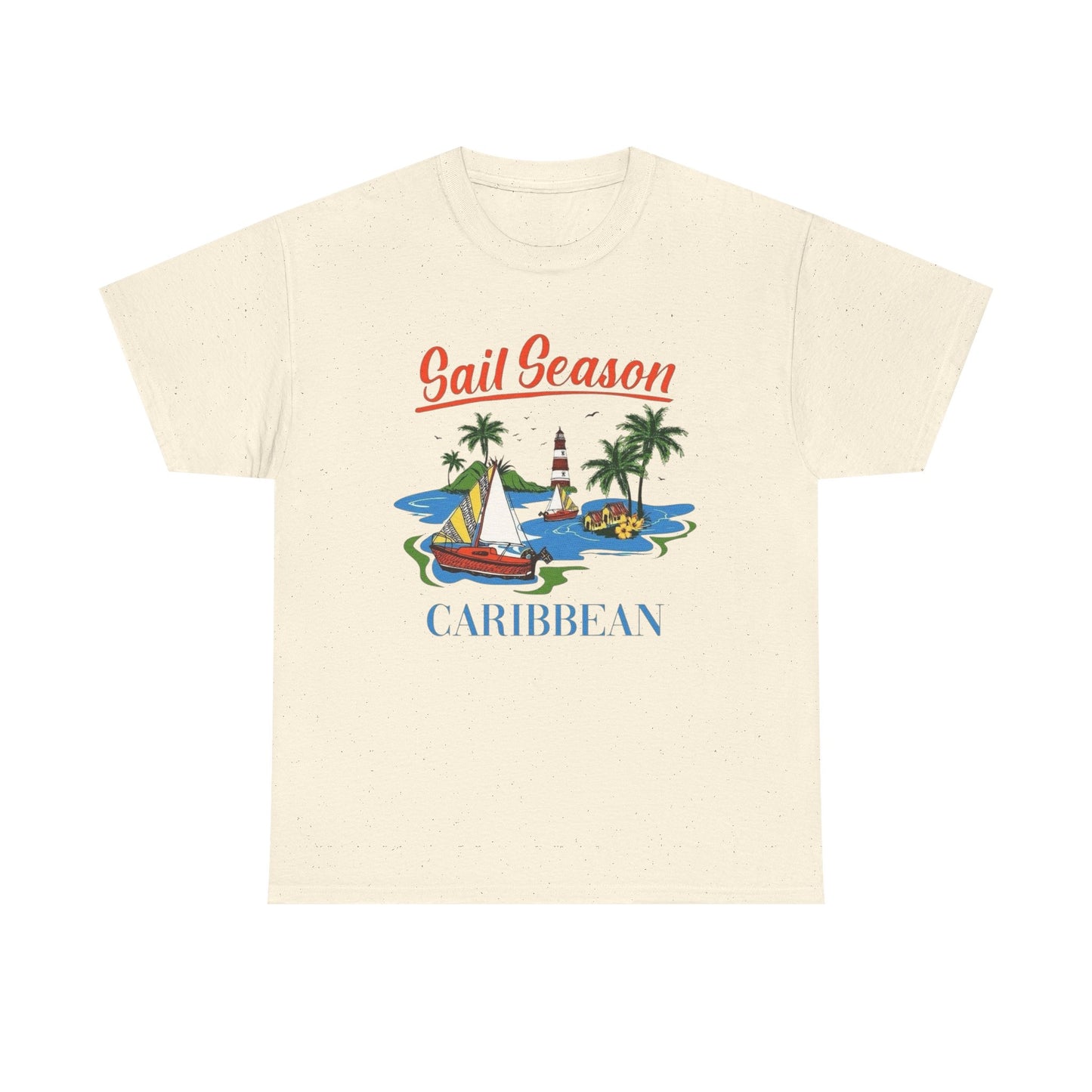 Sail Season Caribbean Graphic T Shirt NEW ADULT
