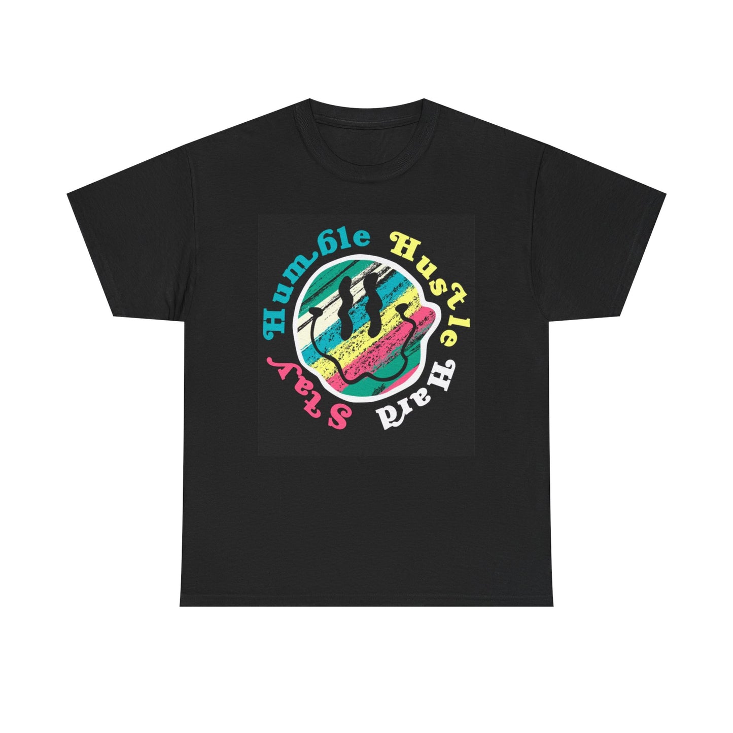 Hustle Hard Stay Humble Graphic T Shirt Brand New Cotton Tee