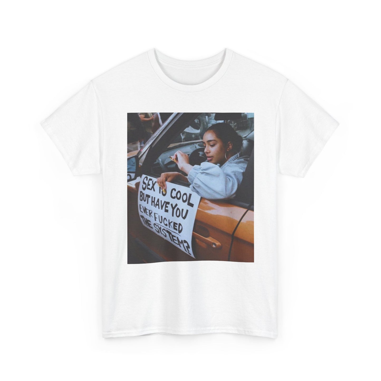 Sex Is Cool Funny Graphic T Shirt Unisex Heavy Cotton Tee Gift New