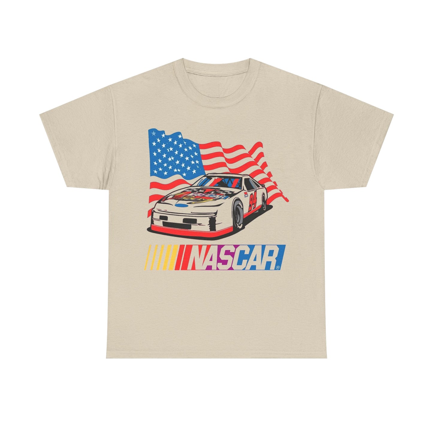 NASCAR T-shirt retro graphic classic vintage racing Unisex Heavy Cotton Tee