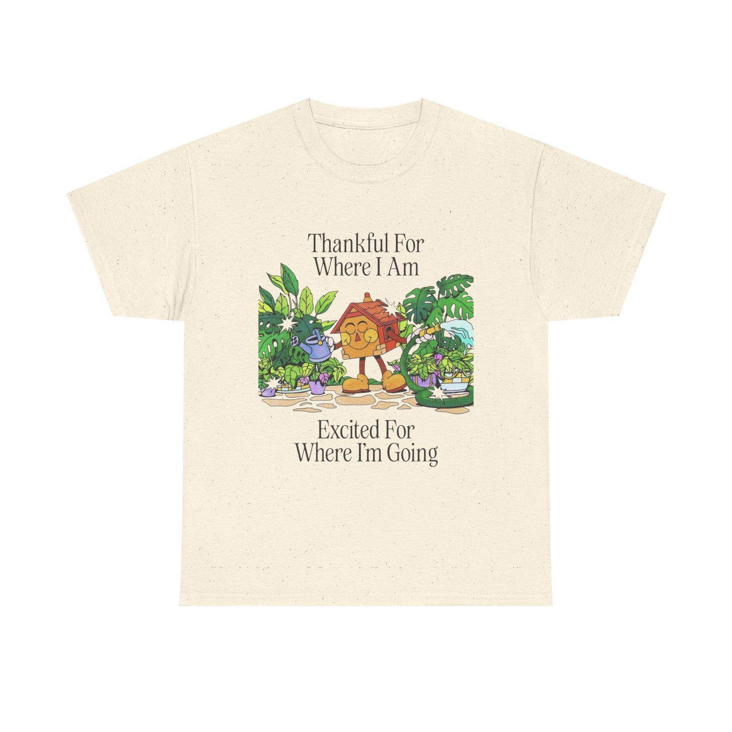 Excited For Where I'm Going T-Shirt NEW Gift Unisex Heavy Cotton Tee
