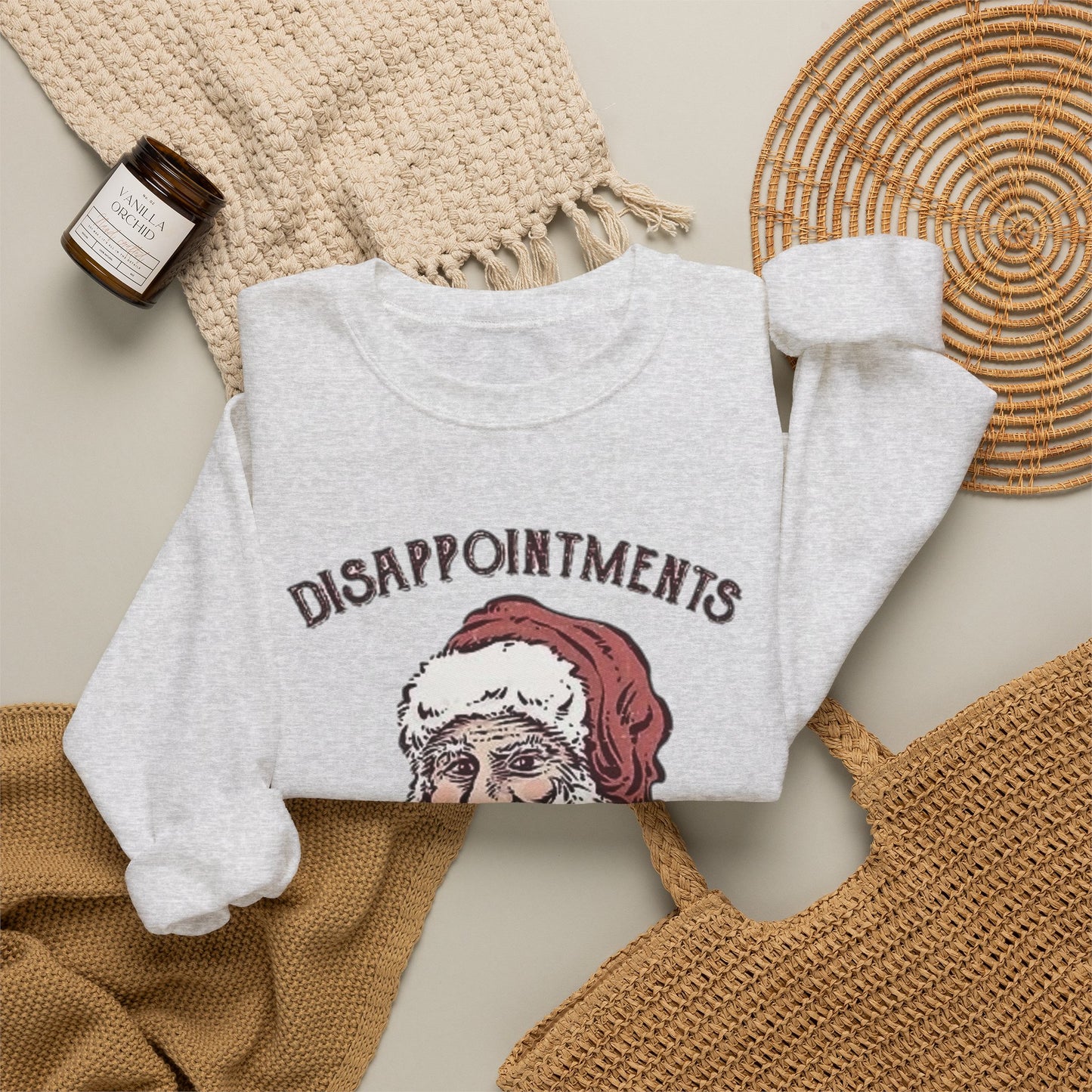 Disappointments Santa Funny Sweater NEW Unisex Heavy Blend™ Crewneck Sweatshirt