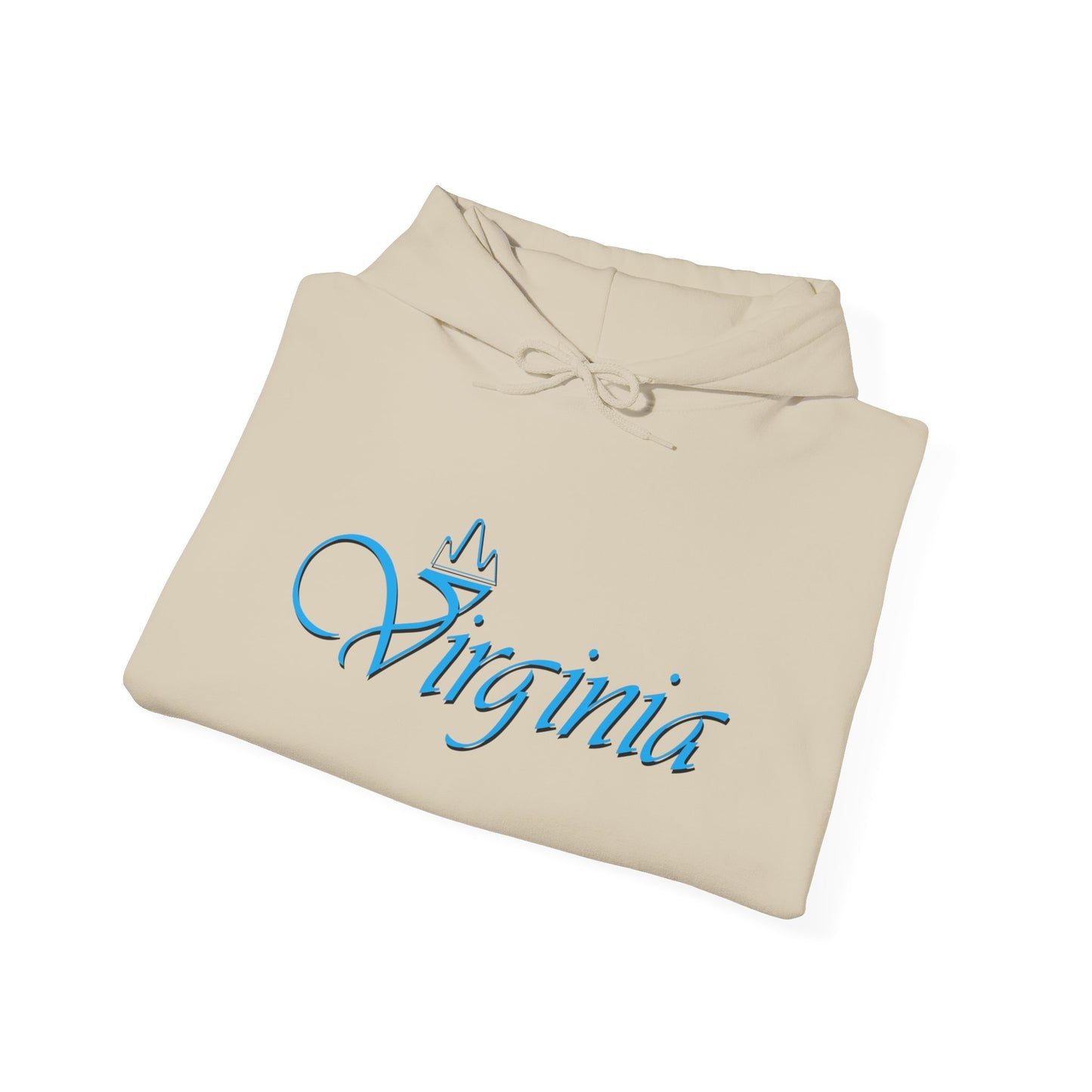 Virginia State Graphic Hoodie's Unisex Heavy Blend™ Hooded Sweatshirt