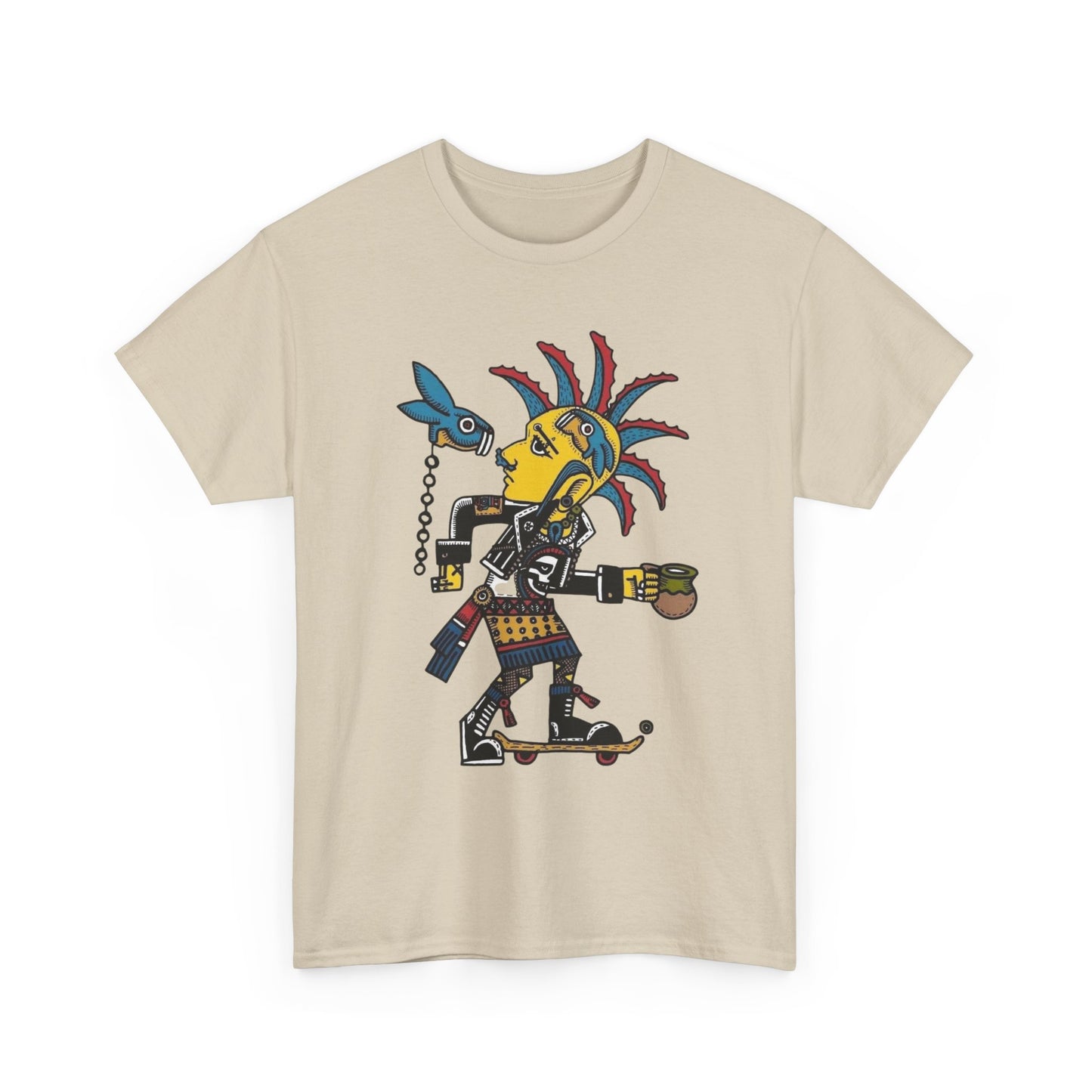 Ancient Skateboarding Graphic T Shirt Unisex Heavy Cotton NEW Tee