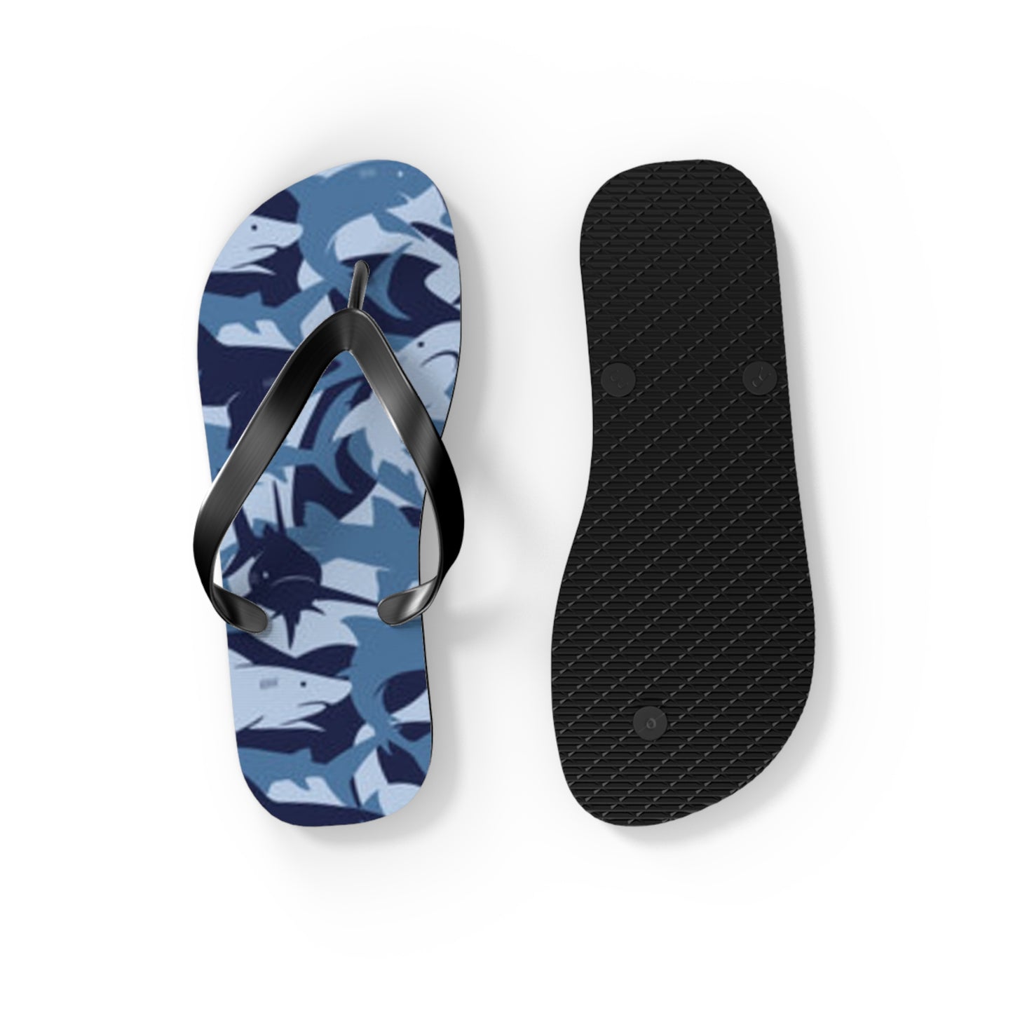 Sharks Summer Sandals, Beach Shoes, Vacation Flip Flops, Pool Slides