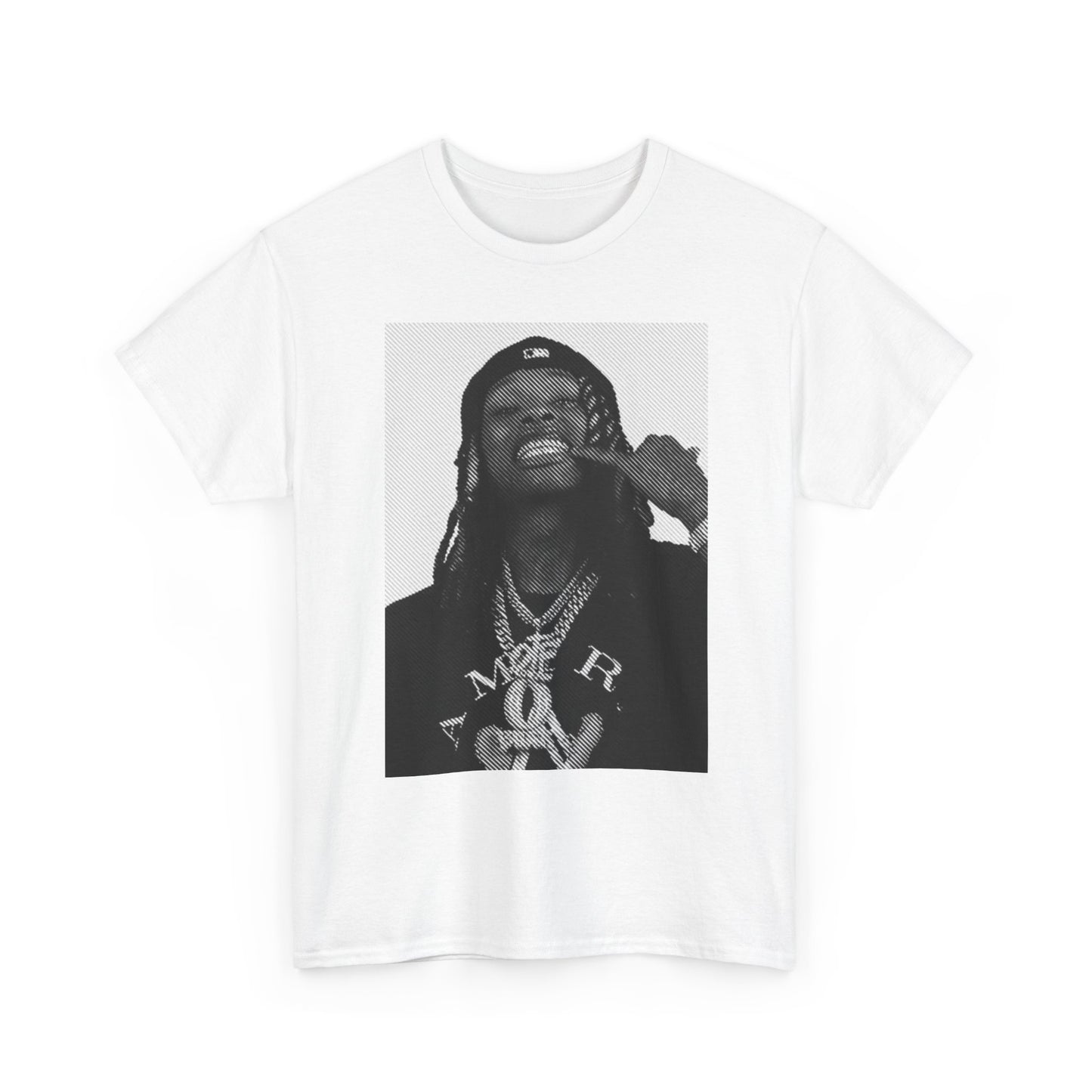 King Von Graphic T Shirt Vintage Chicago Rap Retro Unisex Heavy Cotton Tee