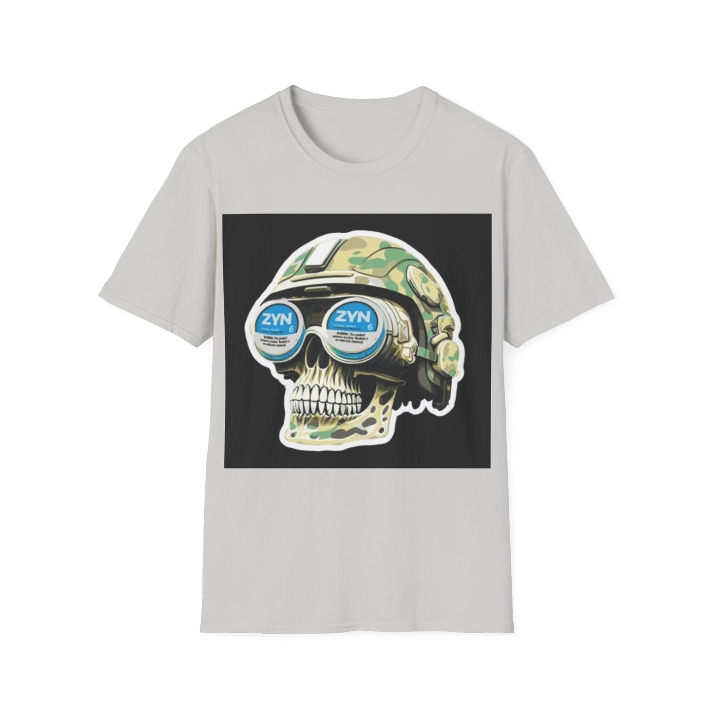 ZYN shirt pouch American Camo zyn pouch tucker trump vintage Softstyle T-Shirt