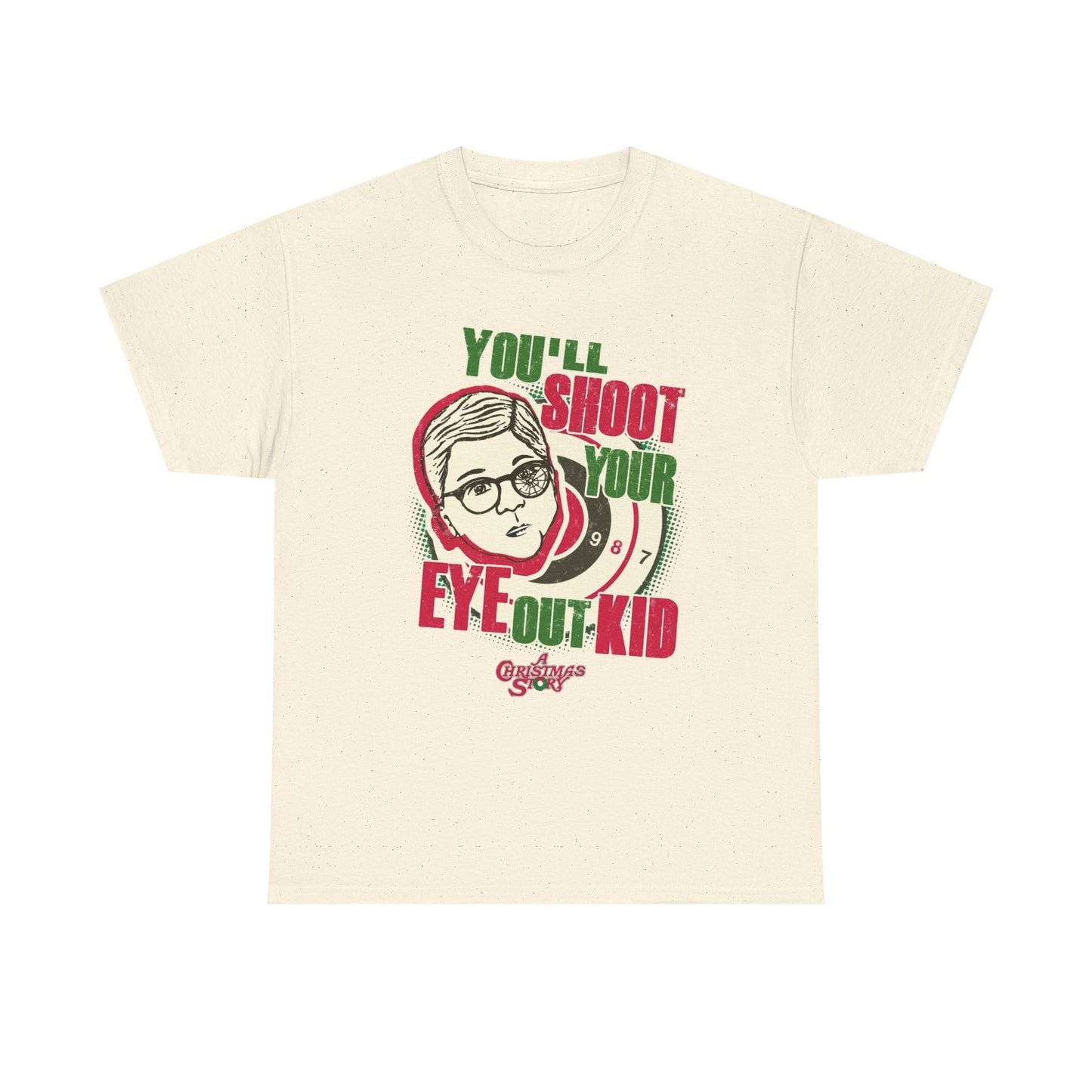 A Christmas Story Funny Retro Graphic T Shirt NEW Unisex Heavy Cotton Tee