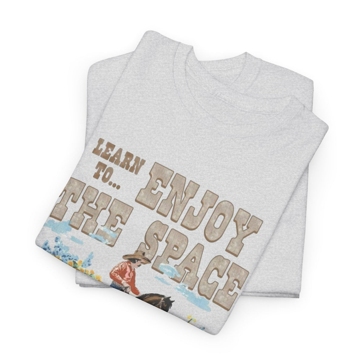 Horse Riding Floral Quote T-Shirt | Equestrian Graphic Tee Men's Graphic Tee