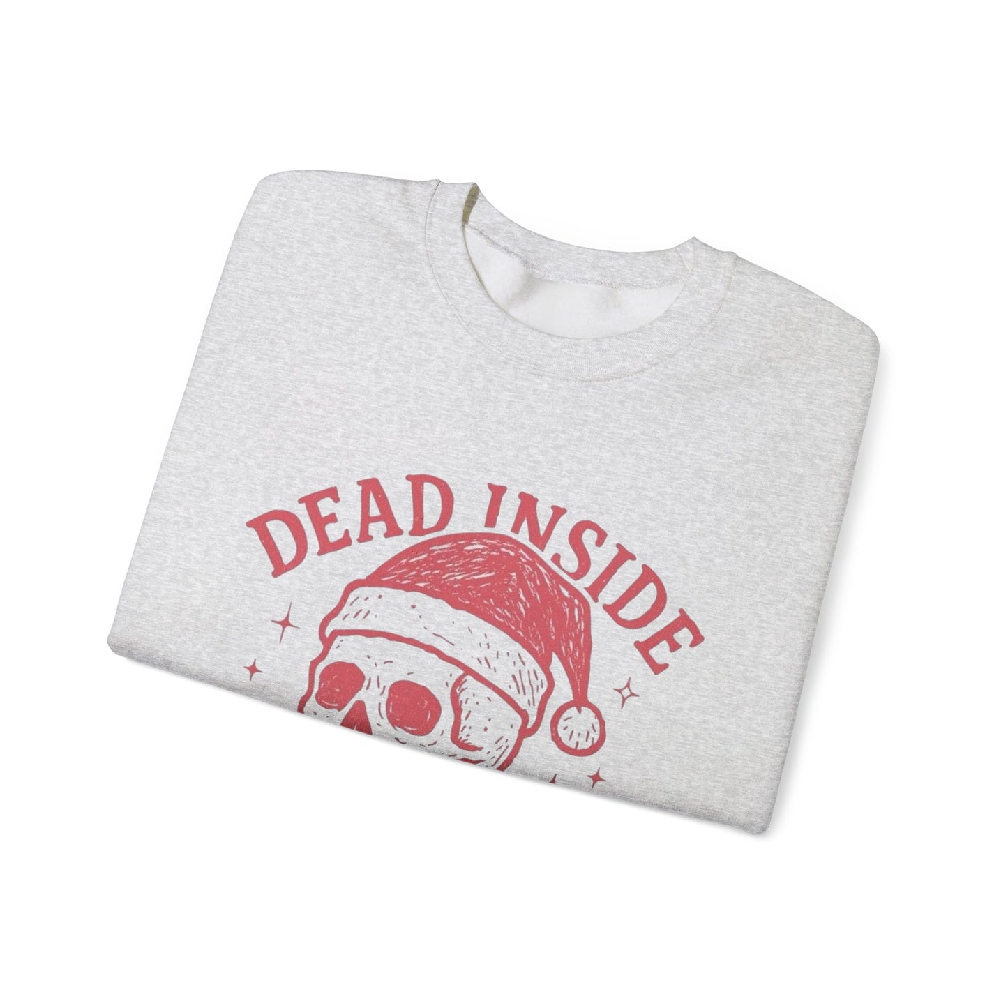 Dead Inside But Jolly AF Christmas Sweater NEW Heavy Blend™ Crewneck Sweatshirt