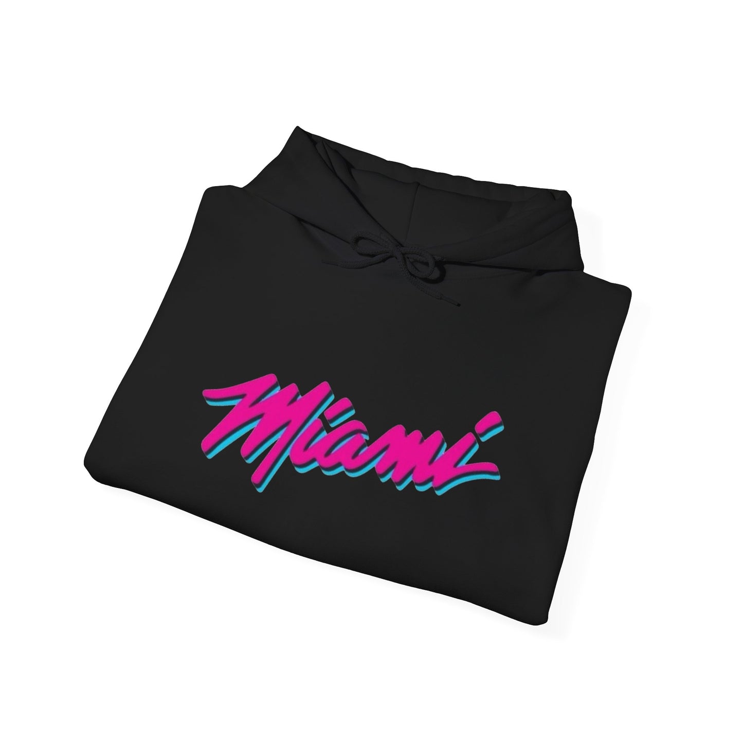Miami Nights Graphic Hoodie Heavy Blend™ NEW Sweatshirt
