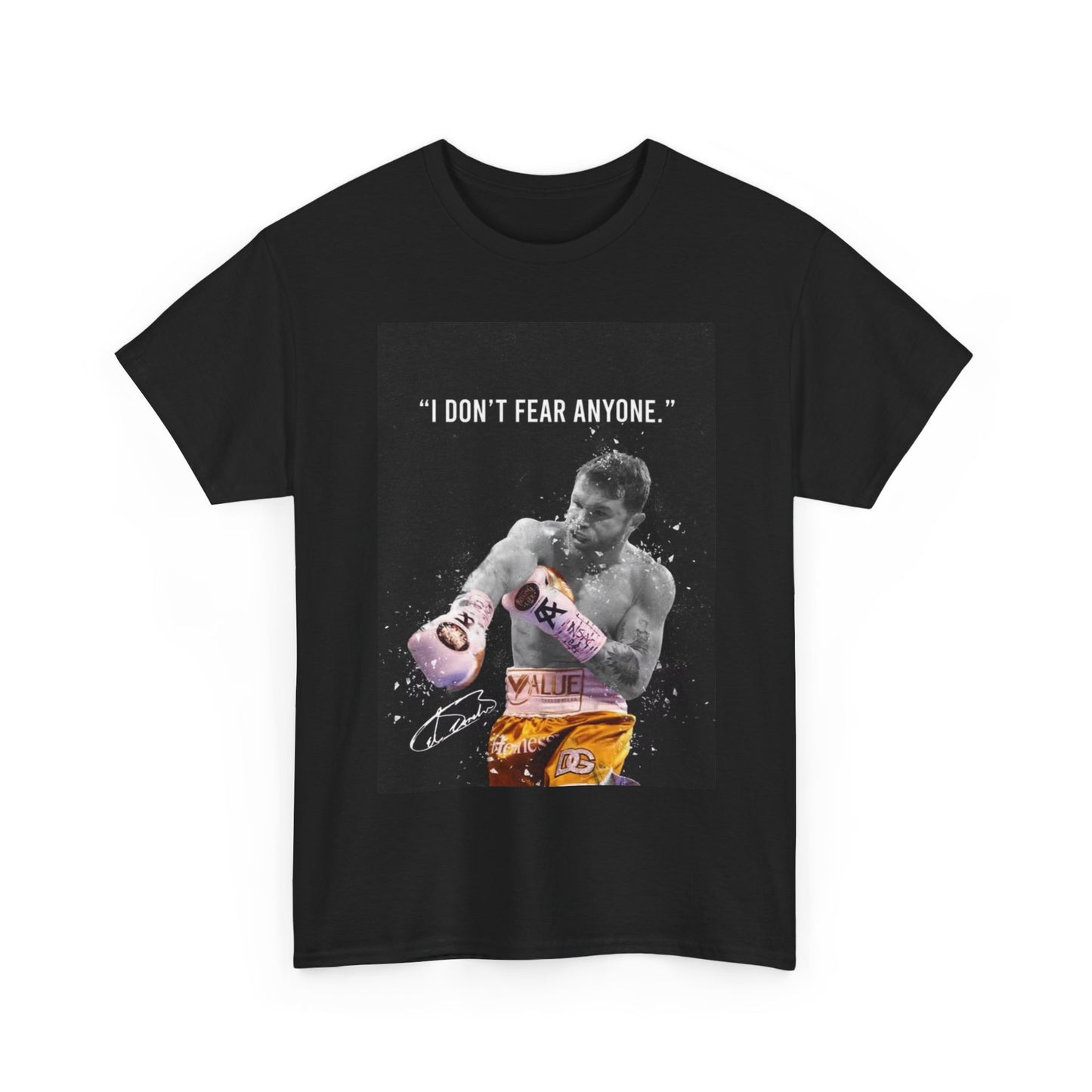 Canelo Alvarez Tshirt Boxing Champ Legend Mexico Unisex Heavy Cotton Tee MMA