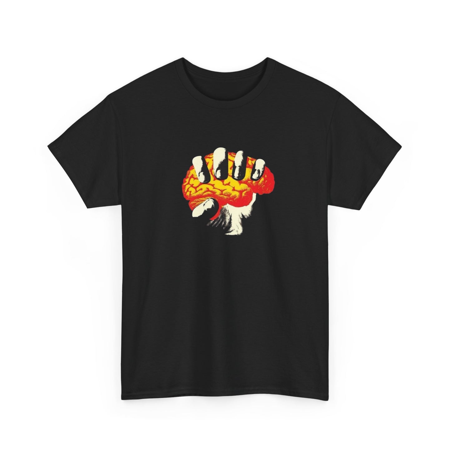 Brain Squeeze Graphic T Shirt Unisex Heavy Cotton Tee Gift New