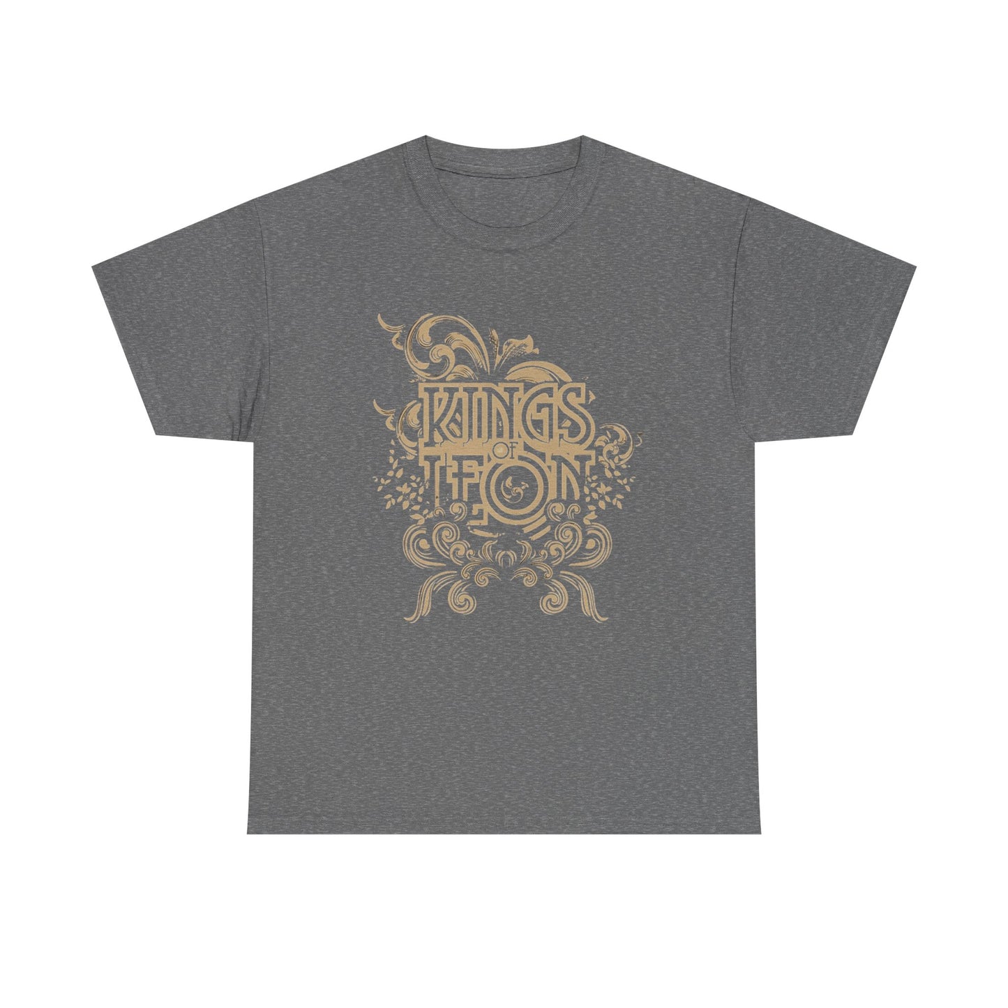 Kings Of Leon T Shirt Retro Logo Art Album Rock Unisex Heavy Cotton Tee