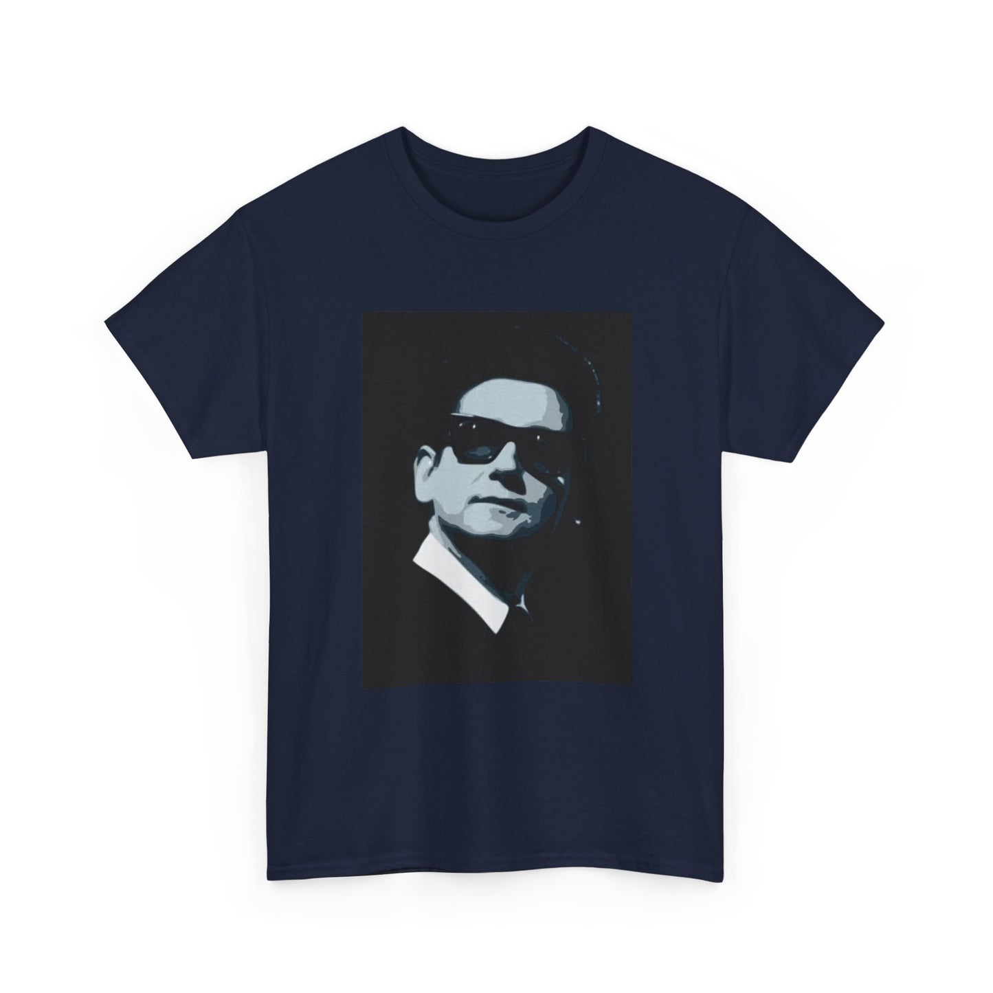 Roy Orbison Tshirt Vintage Classic Rock Elvis tom petty Unisex Heavy Cotton Tee
