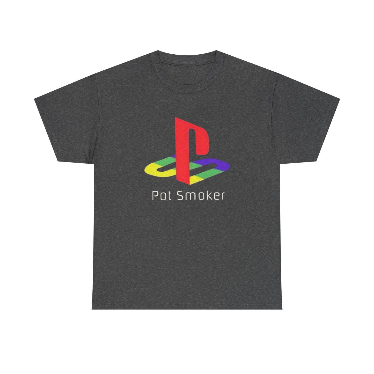 Pot Smoker Funny Gaming Humor Graphic T Shirt S-5XL Unisex Cotton