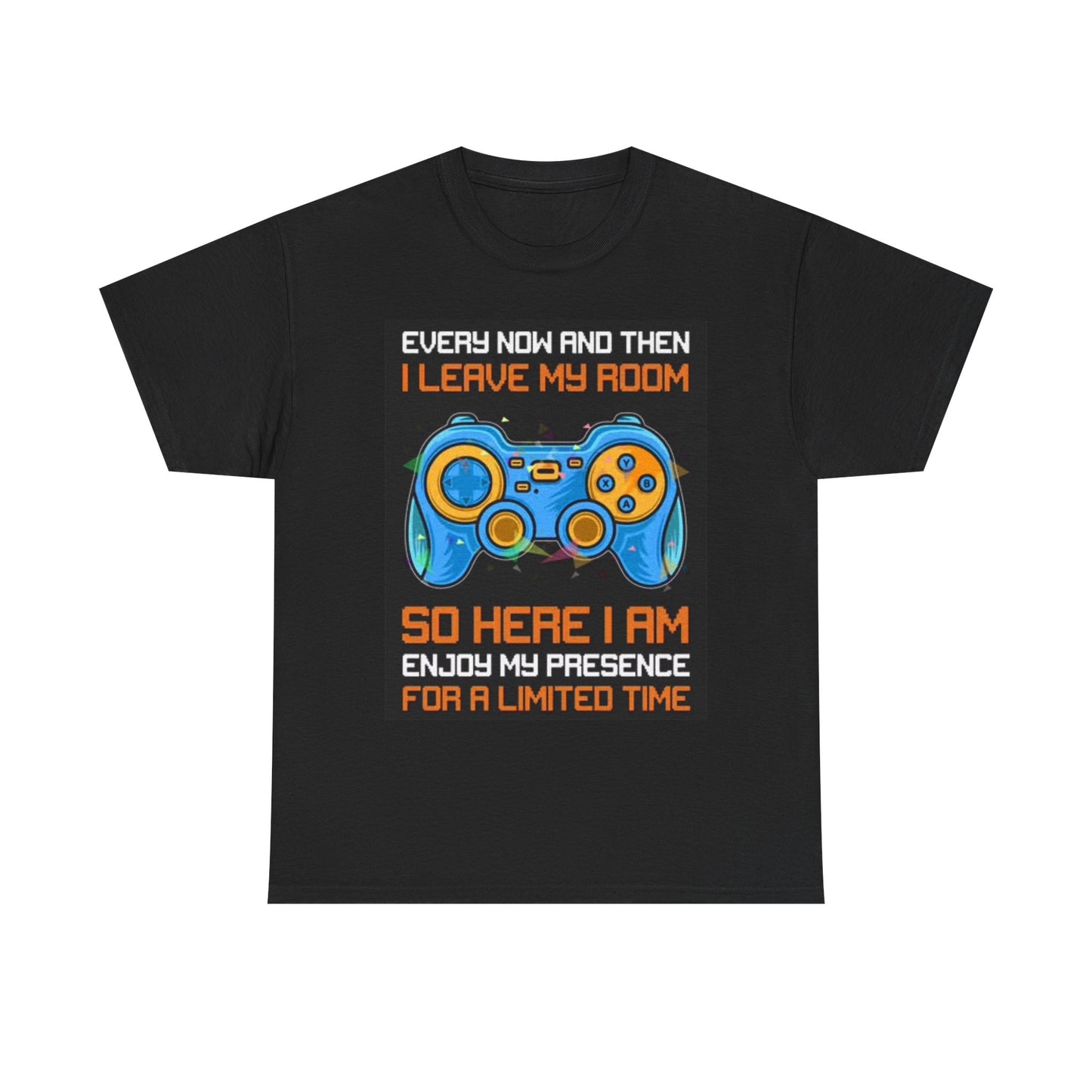 Funny Gaming Graphic T Shirt Retro Games Gamer Comedy Unisex Heavy Cotton Tee
