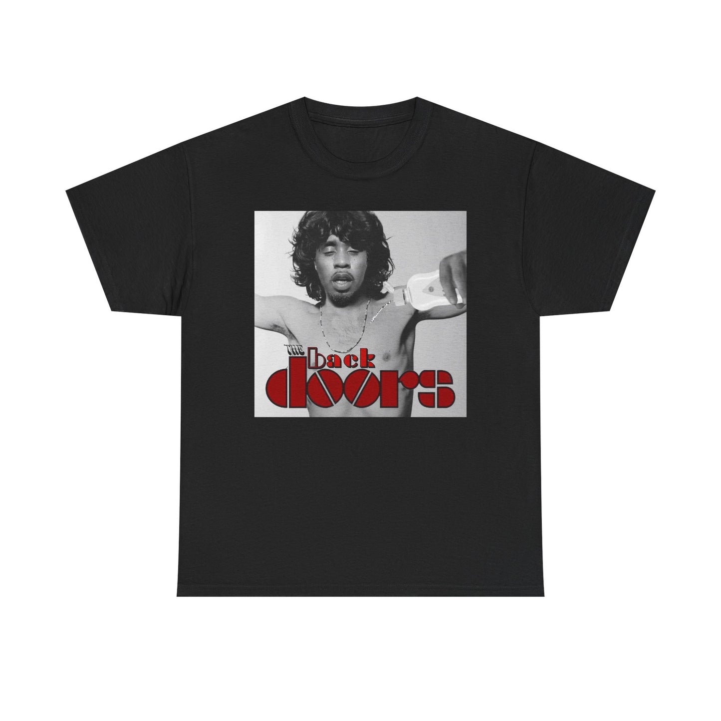 Diddy Funny Backdoors Jokes Graphic T Shirt Men's Heavy Cotton Tee - Quality - Modern True to Size
