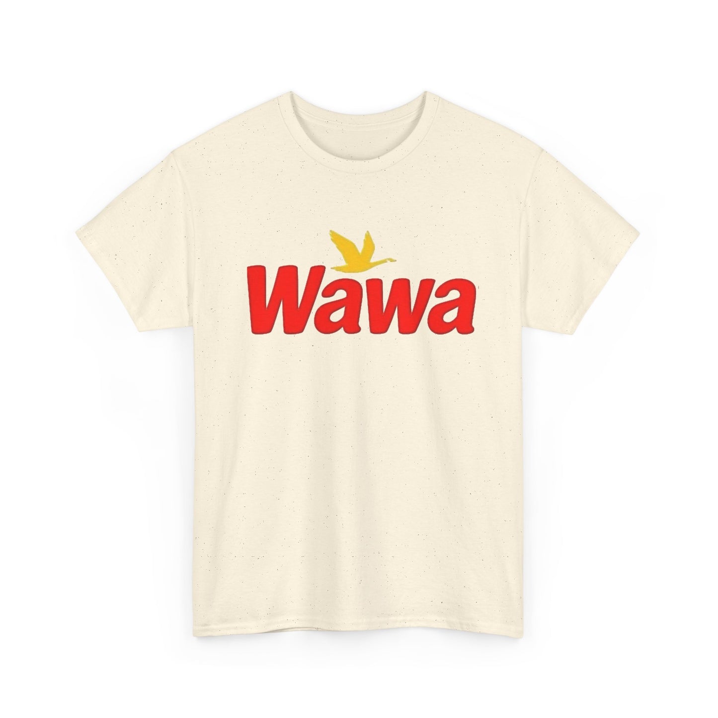 Wawa Funny Gas Station Graphic T Shirt Unisex Heavy Tee NEW
