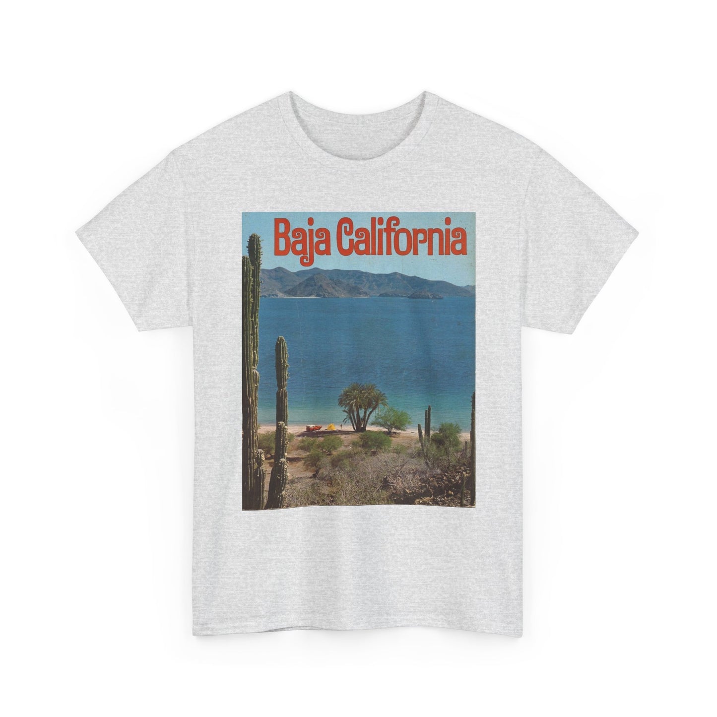 Baja California Graphic T Shirt Unisex Heavy Cotton Tee Gift