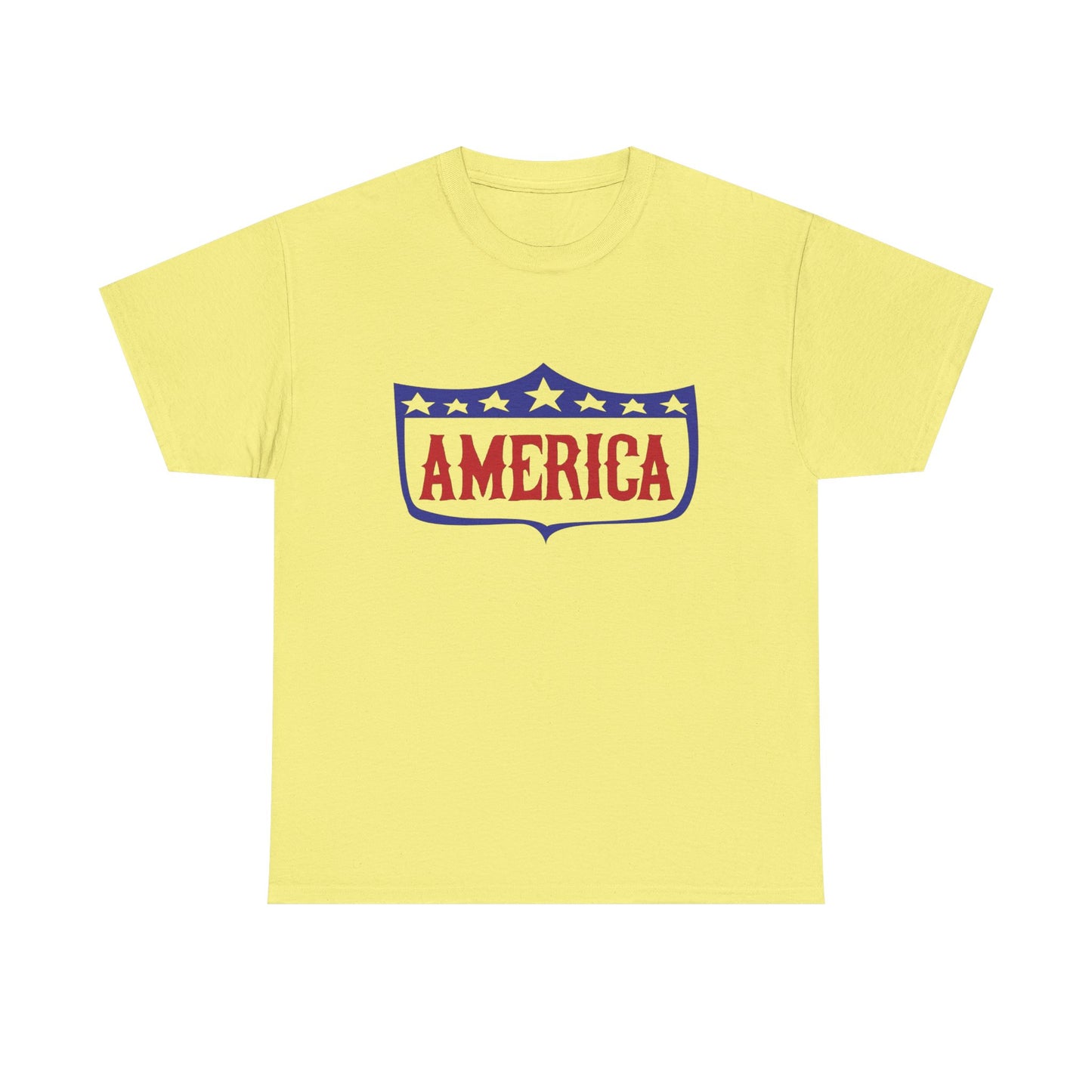 America Graphic T Shirt NEW Unisex Heavy Cotton Tee