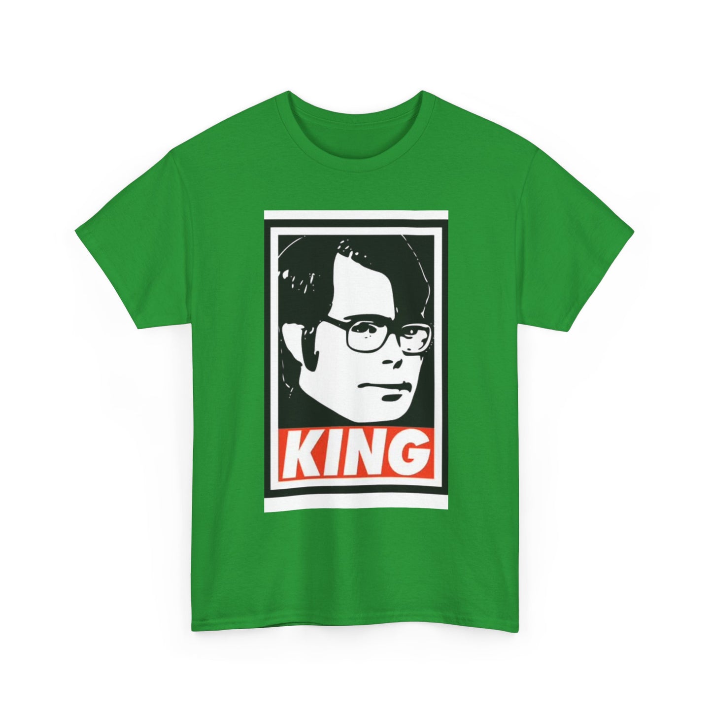 Stephen King Shirt Retro Poster Horror Funny Gift Scary Unisex Heavy Cotton Tee
