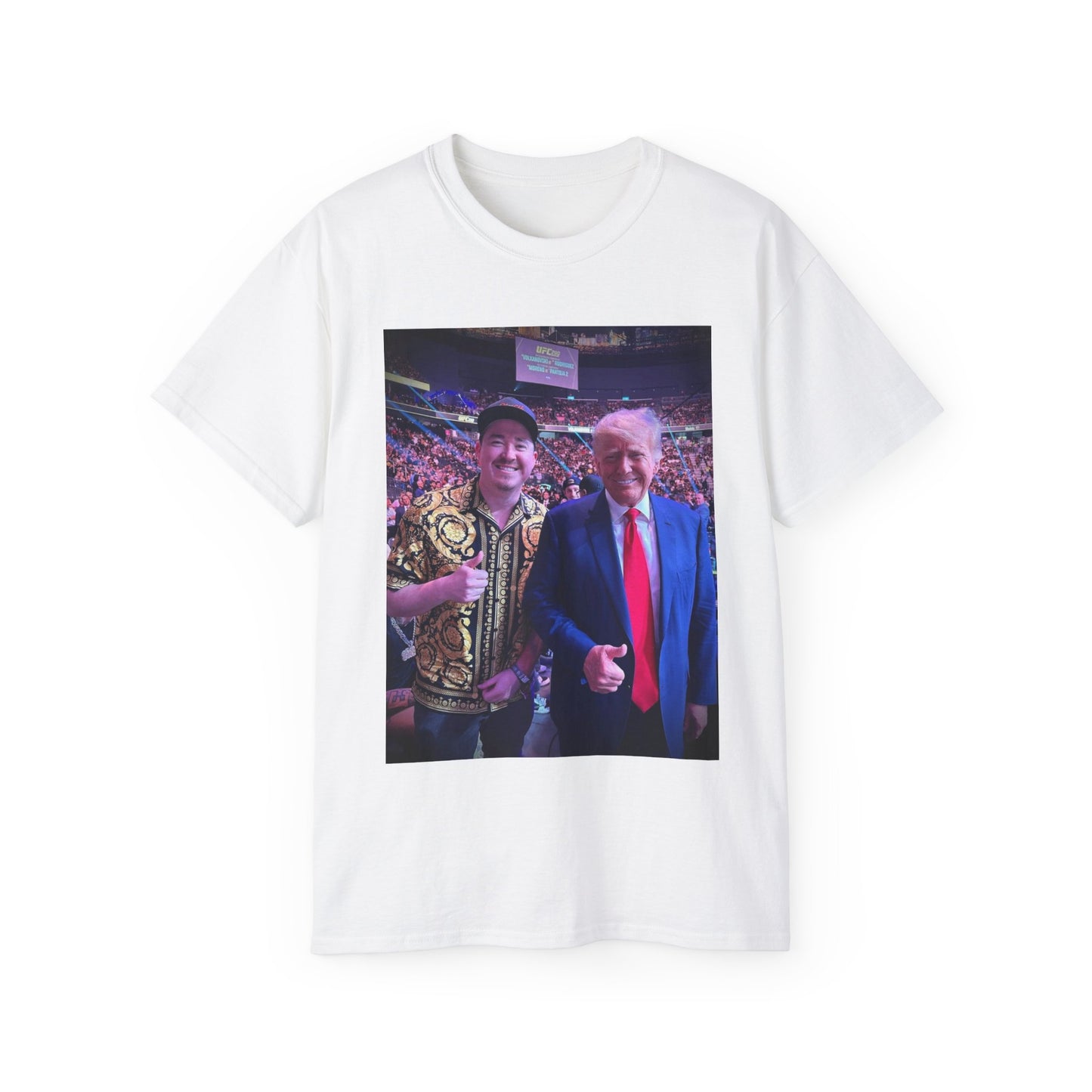 Shane Gillis shirt at ufc with trump graphic funny gift rogan Texas comedy