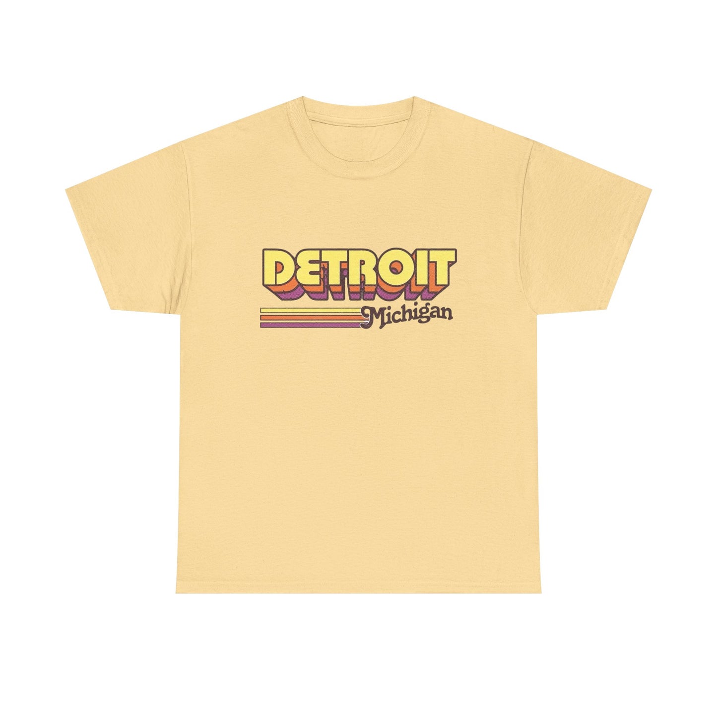 Detroit Michigan Graphic T Shirt NEW Adult Tee