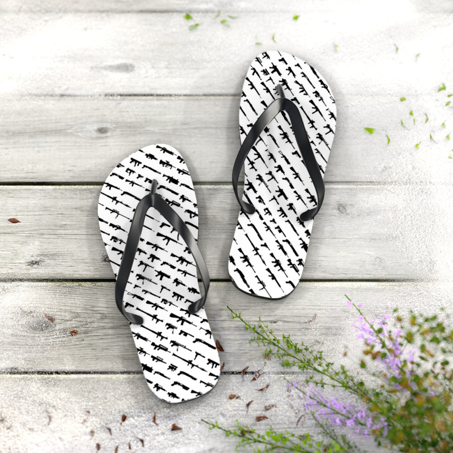 WAVES And SUN Co Sandals Gun - Flip Flops -Slides Summer Beach BRAND NEW