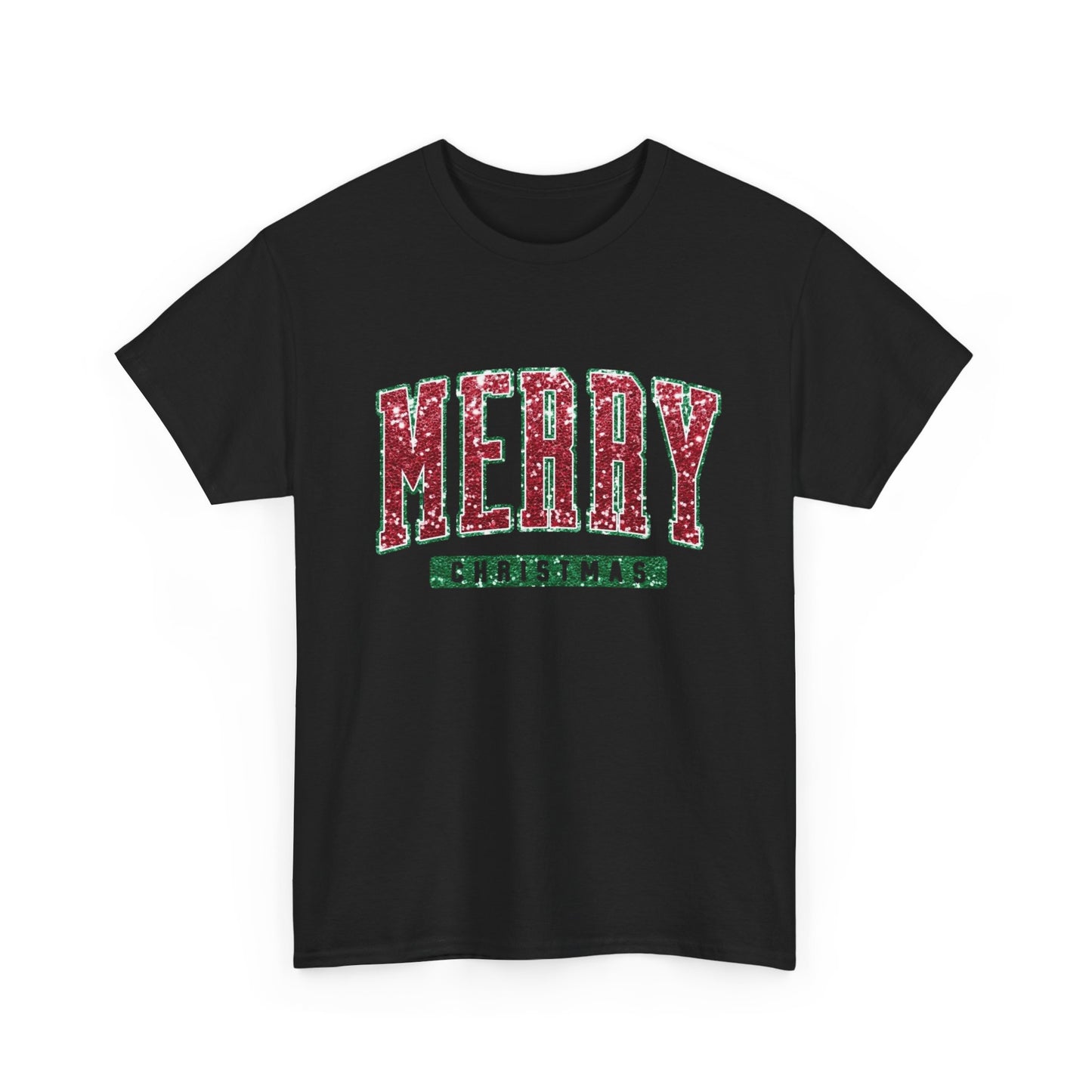Merry Christmas Festive Holidays Graphic T Shirt NEW Unisex Heavy Cotton Tee