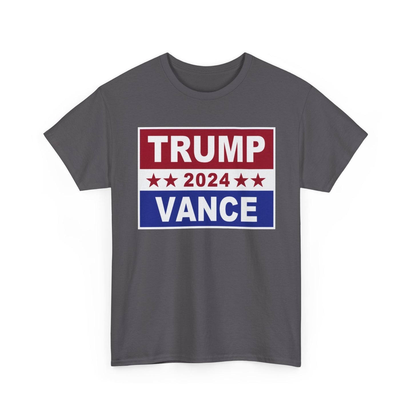 Trump Vance Shirt New President 2024 MAGA Republican USA Unisex Heavy Cotton Tee