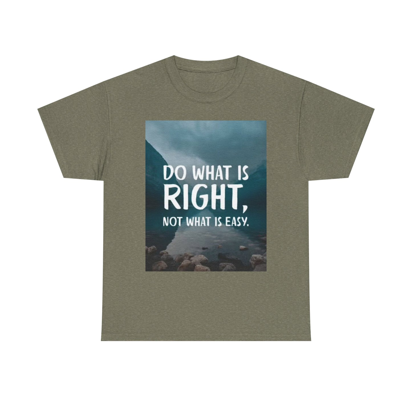 Happy Motivational Graphic T Shirt Retro Art Unisex Heavy Cotton Tee