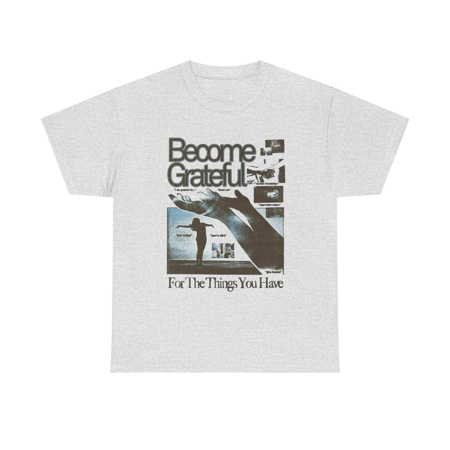 Become Grateful Graphic T Shirt Unisex Gift New AMERICAN VINTAGE