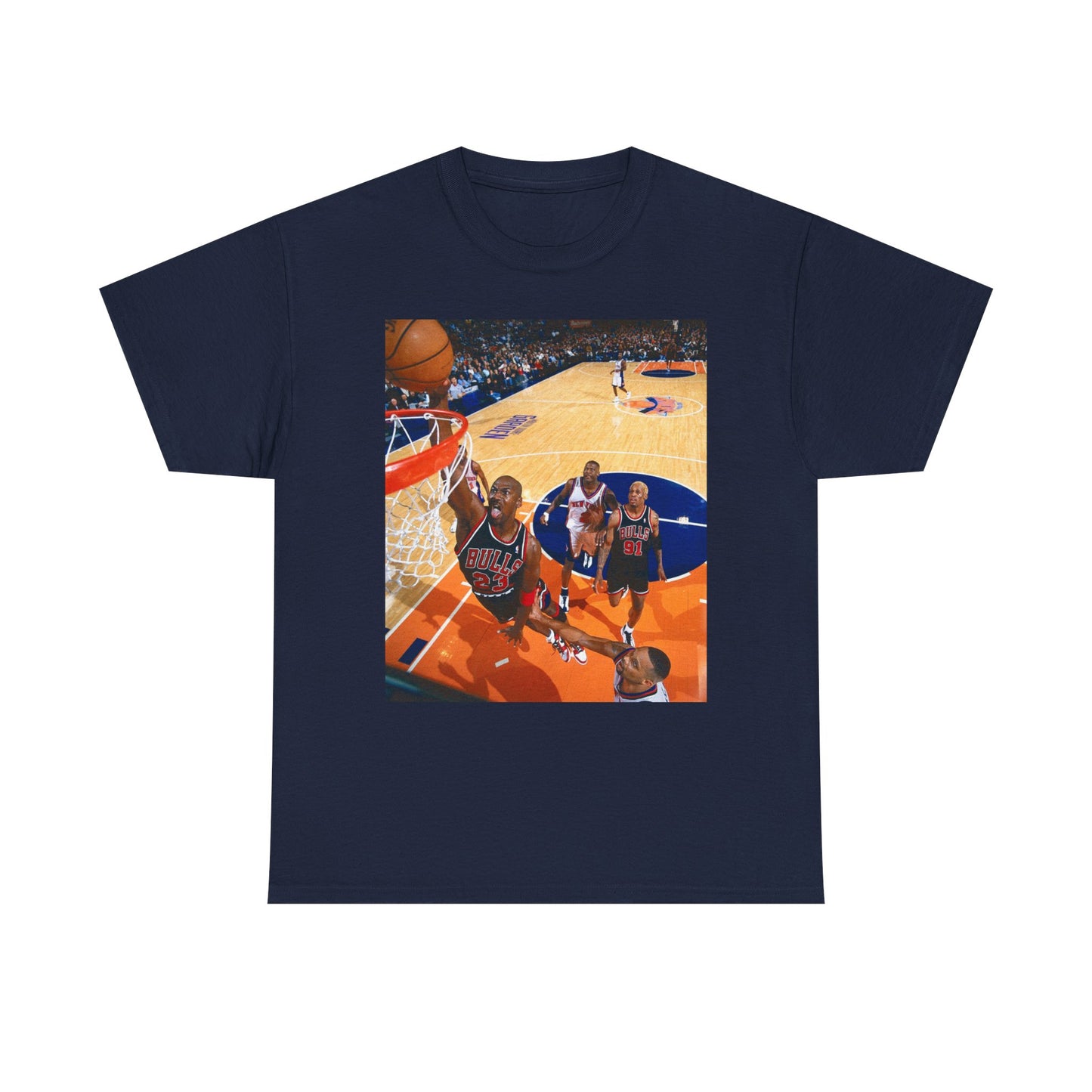 Michael Jordan Vintage Graphic Dunk T Shirt Retro Unisex Heavy Cotton Tee