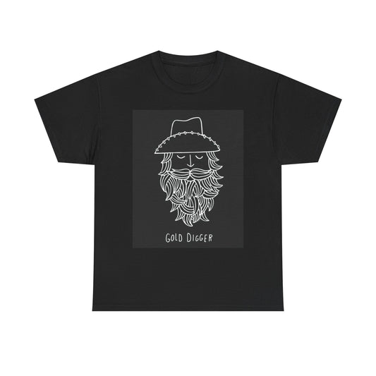 Gold Digger Funny Gold Rush Graphic T Shirt S-5XL Unisex Heavy Cotton Tee
