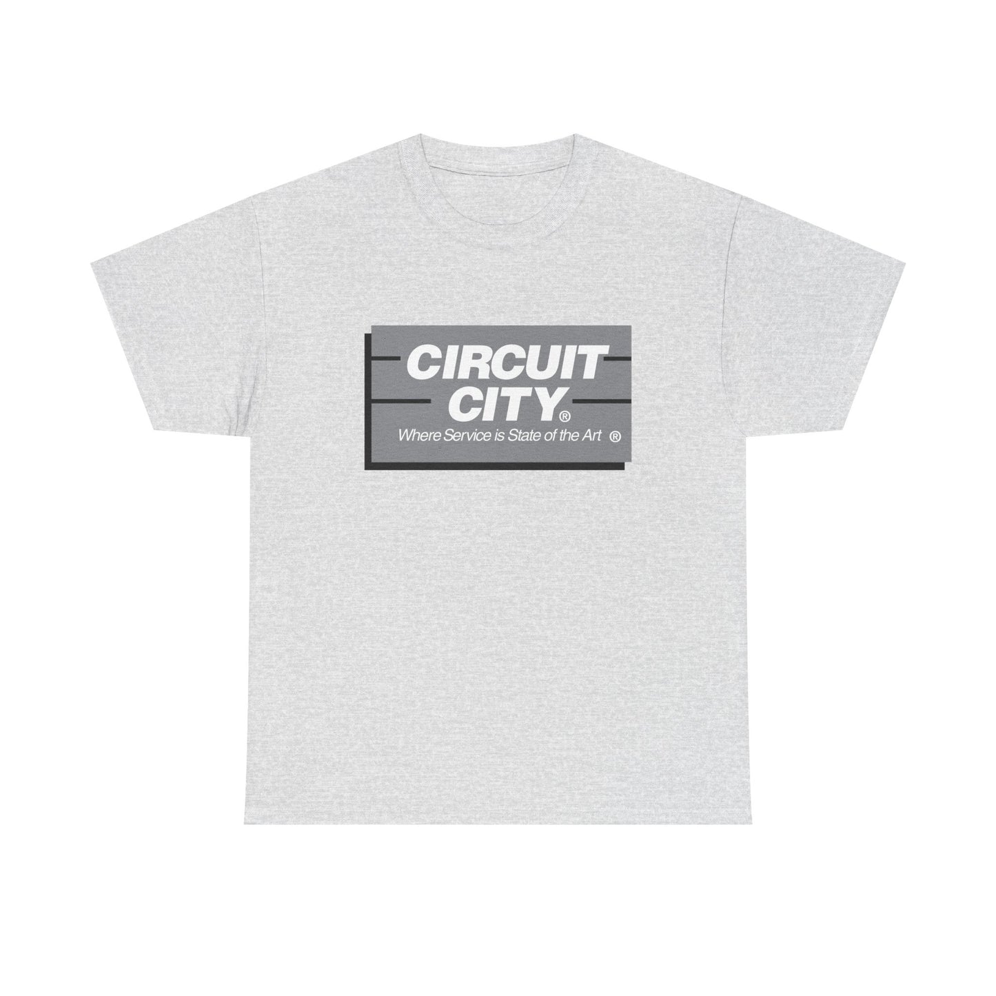Circuit city T-shirt vintage graphic employee shirt retro design Unisex Heavy